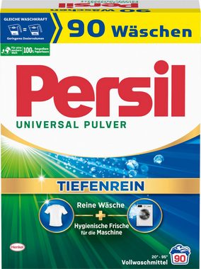 Persil Universal Pulver 90 WL Vollwaschmittel (1-St. 5,4kg mit Tiefenrein Technologie)