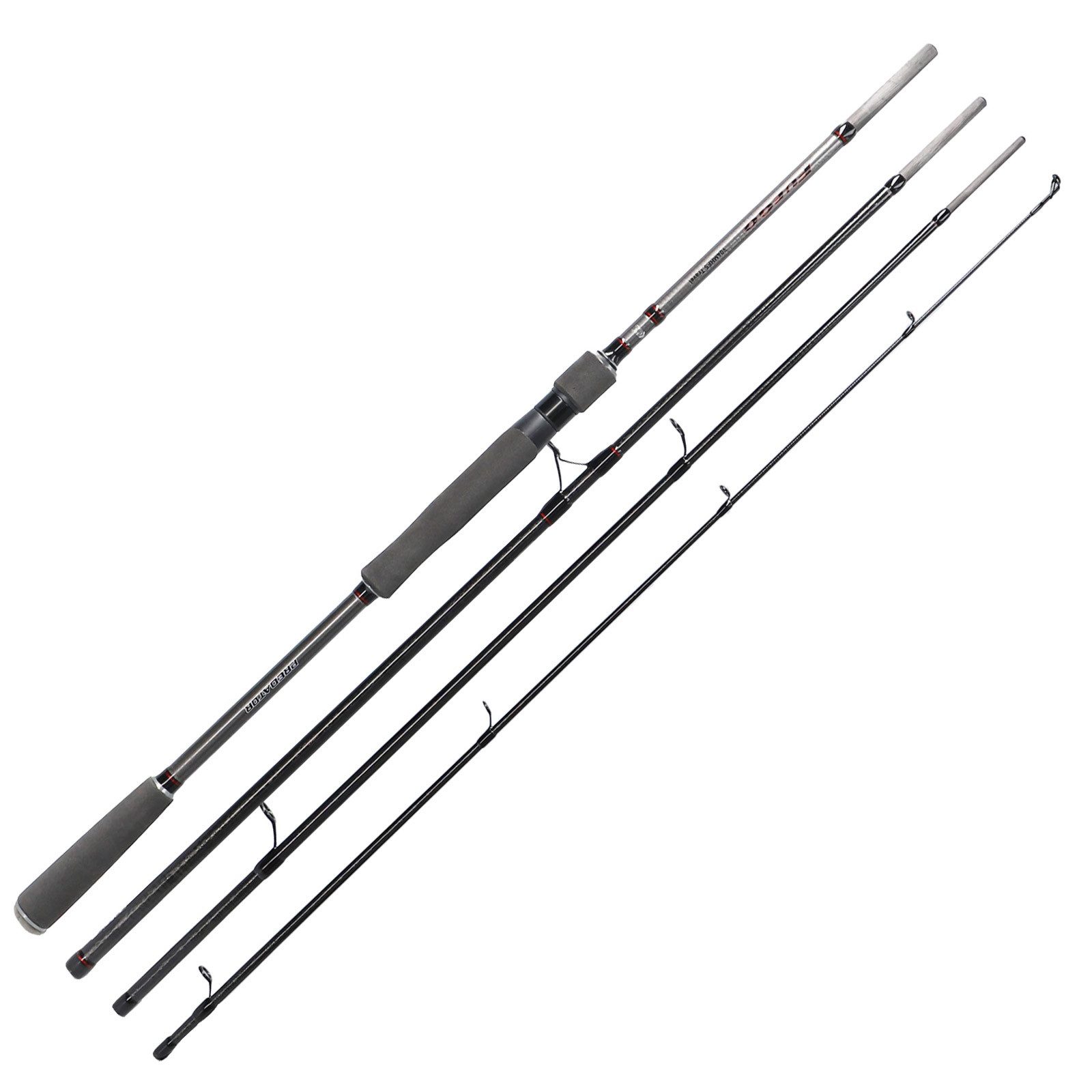 Daiwa Reiserute, (4-tlg), Daiwa Fuego PRD Travel 2.40m 15-50g Reise-Spinnrute