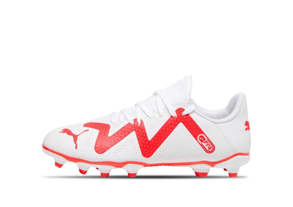 PUMA IP Future Play FG/AG Jr, weiß Fußballschuh