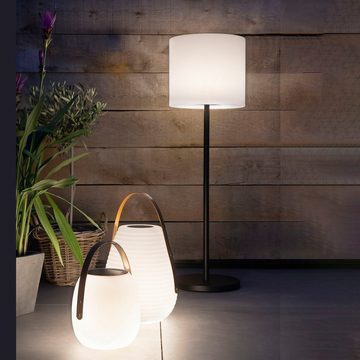 SCHÖNER WOHNEN-Kollektion Außen-Stehlampe Mina, LED fest integriert, LED 2 W+0,6 W RGB,mobiles Licht immer und überall dabei,dimmbar,RGBW