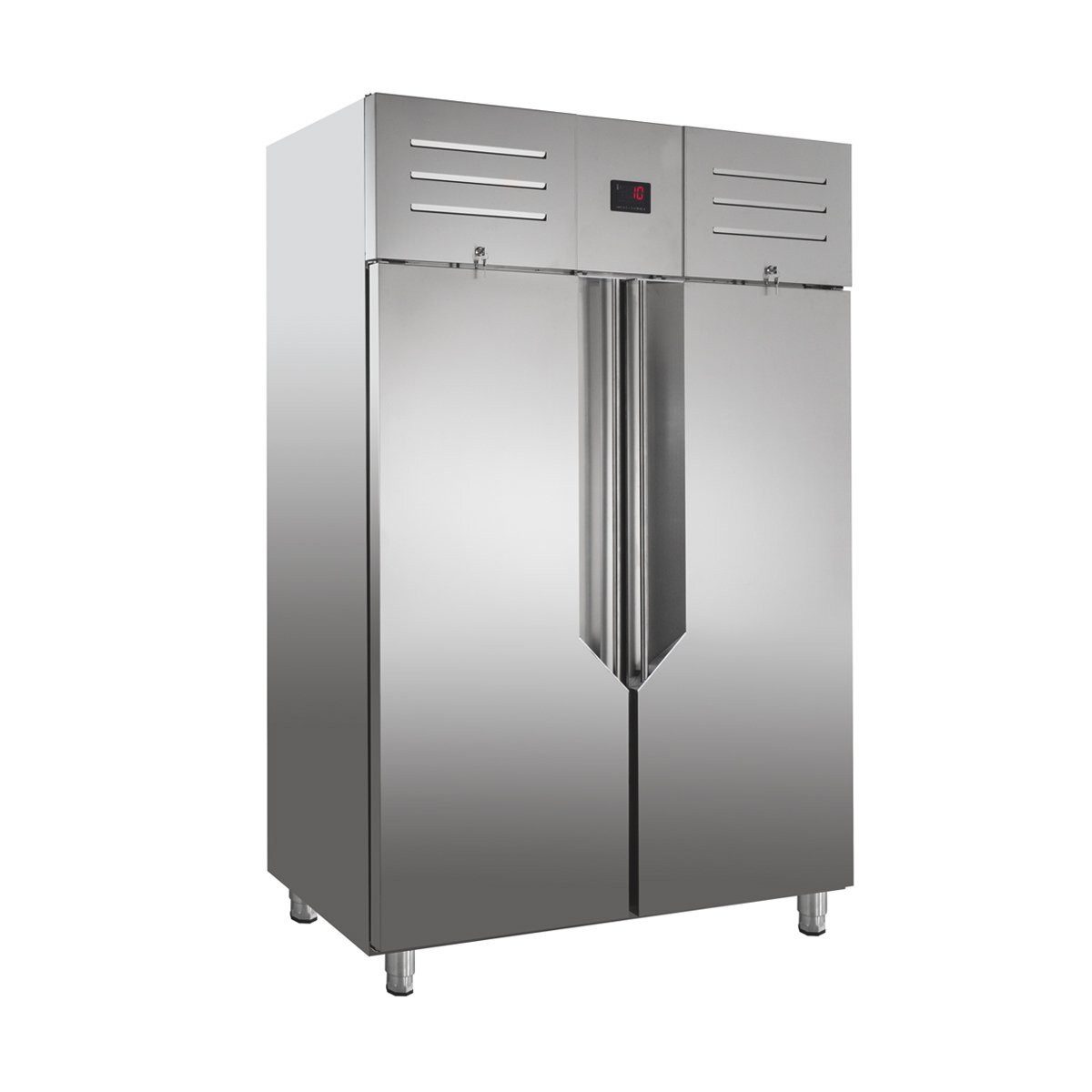 GastroHero Kühlschrank Kühlschrank Avantis 1400 GN 2/1 - Edelstahl ACP-1402-19086495, 211.4 cm hoch, 135.8 cm breit