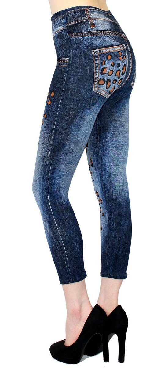dy_mode 7/8-Jeggings Damen Capri Jeggings 7/8 günstig online kaufen