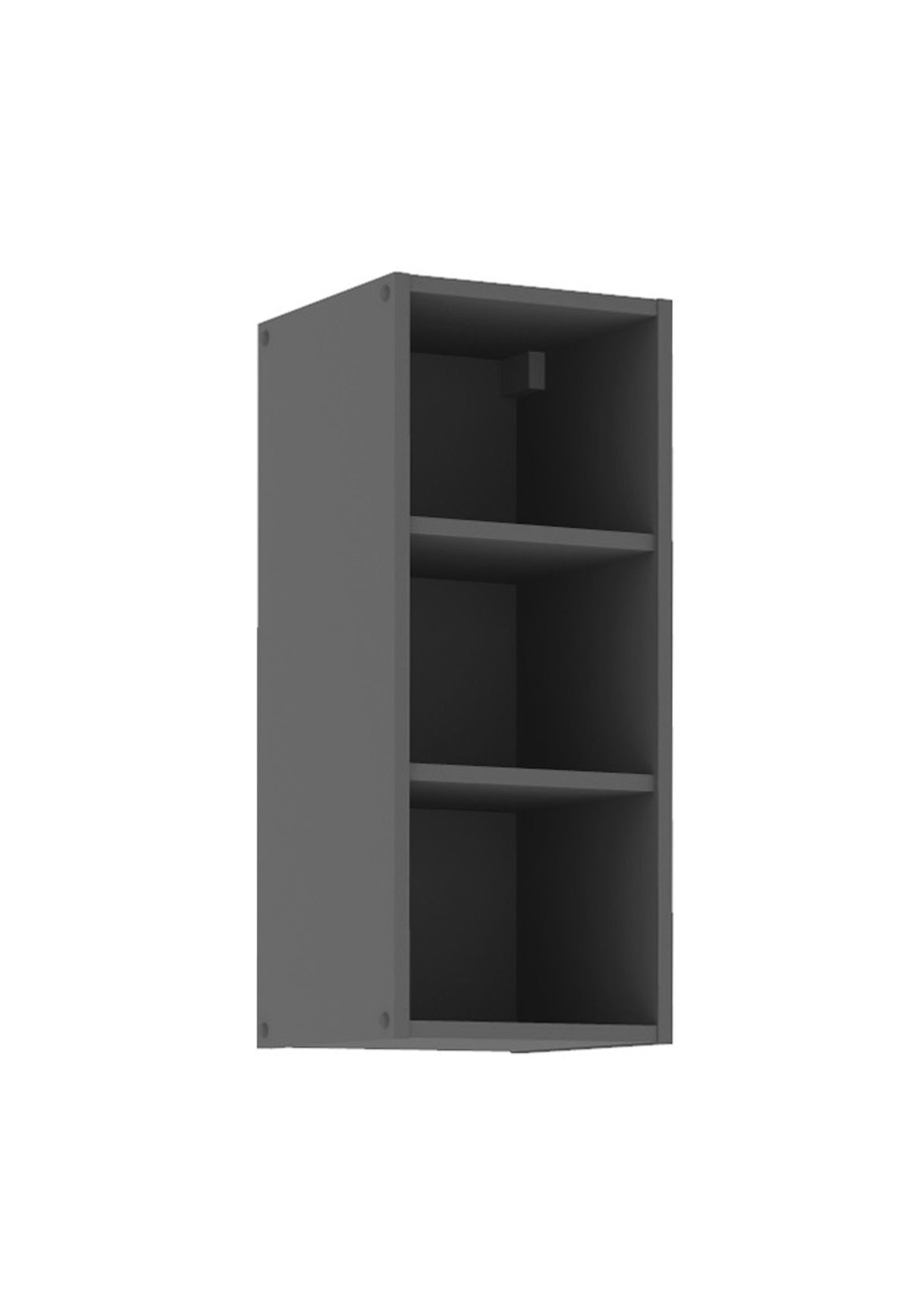 Küchen-Preisbombe Hängeschrank Regal 30 cm Anthrazit günstig online kaufen