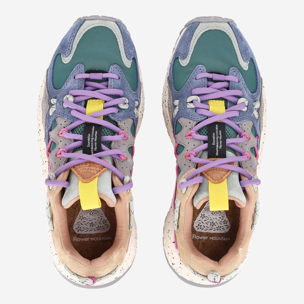 Flower Mountain Flower Mountain 1B74-001-2019510-03 YAMABUSHI, Sneaker, Bunt, Damen Sneaker
