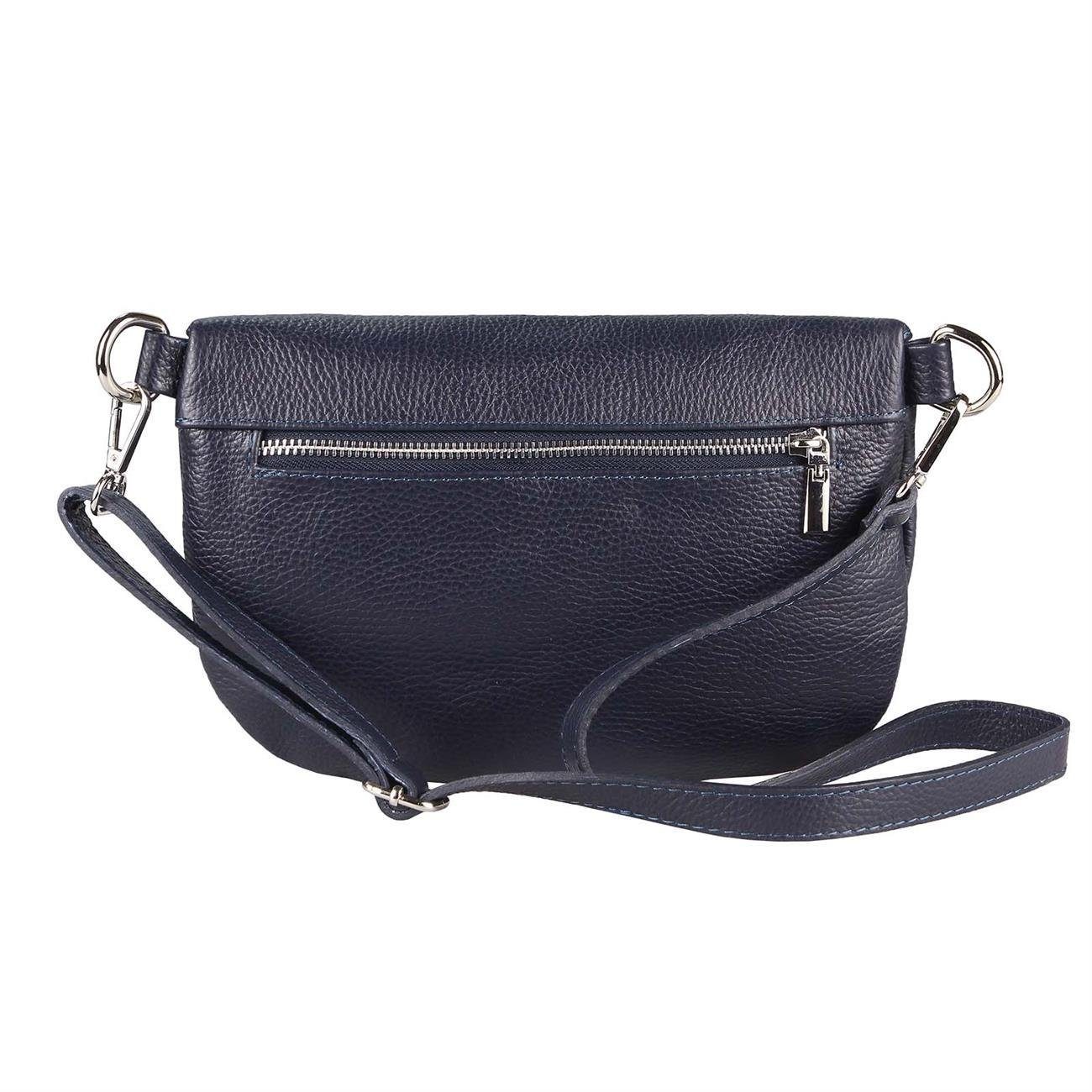 ITALYSHOP24 Bauchtasche Made in Italy Damen Leder Gürteltasche Hüfttasche B günstig online kaufen