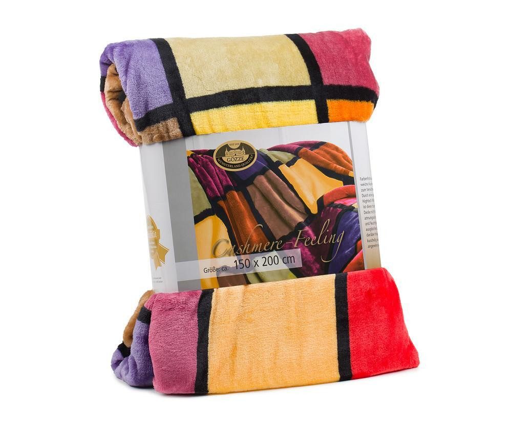Wohndecke Wohndecke Cashmere-Feeling Antigua, Gözze günstig online kaufen