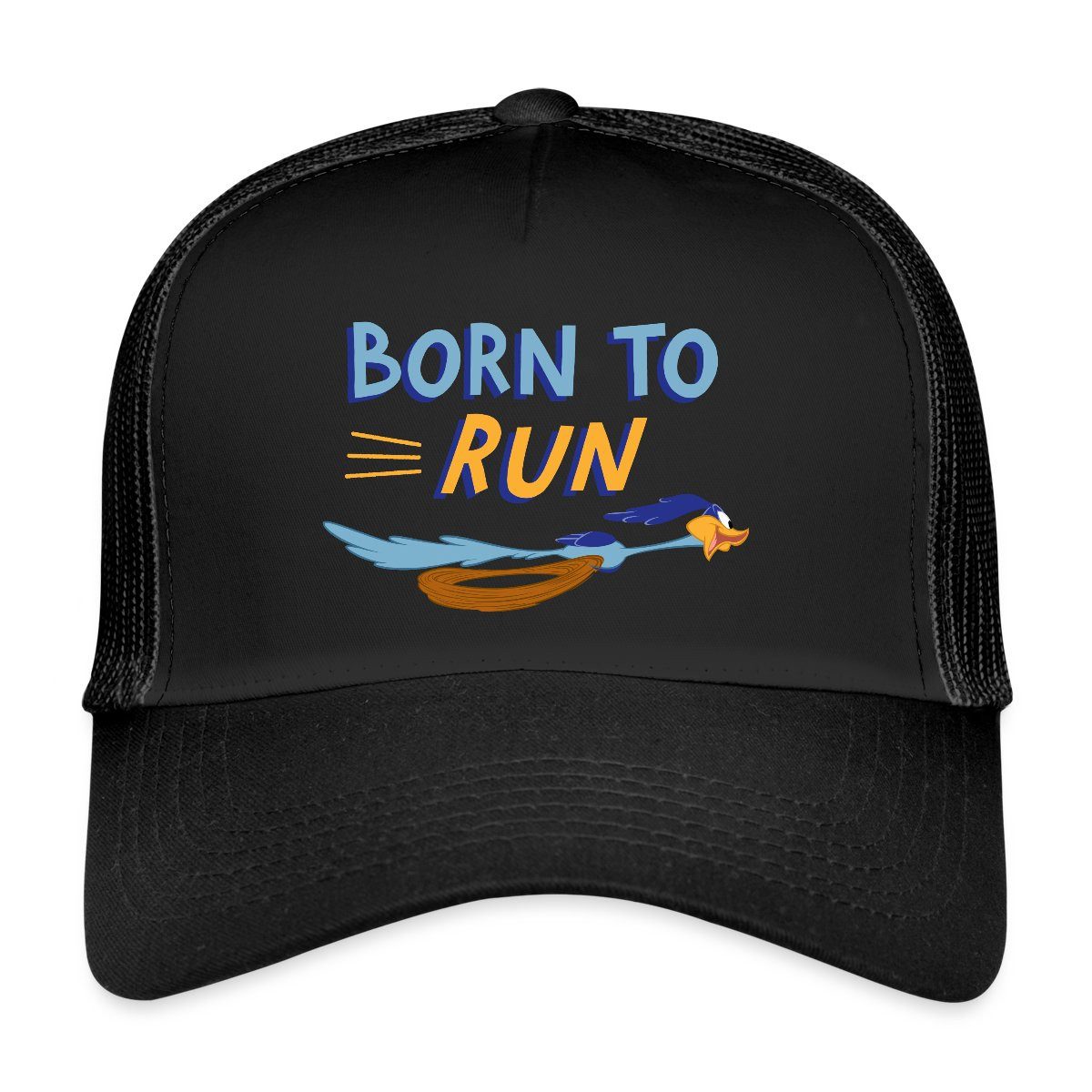 Trucker Cap Looney Tunes Road Runner Born To Run Trucker Cap