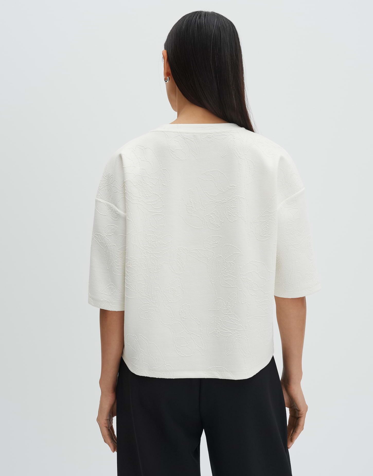 someday Sweatshirt Ucherry Lockere Passform, Boxy Schnitt für legeren Look