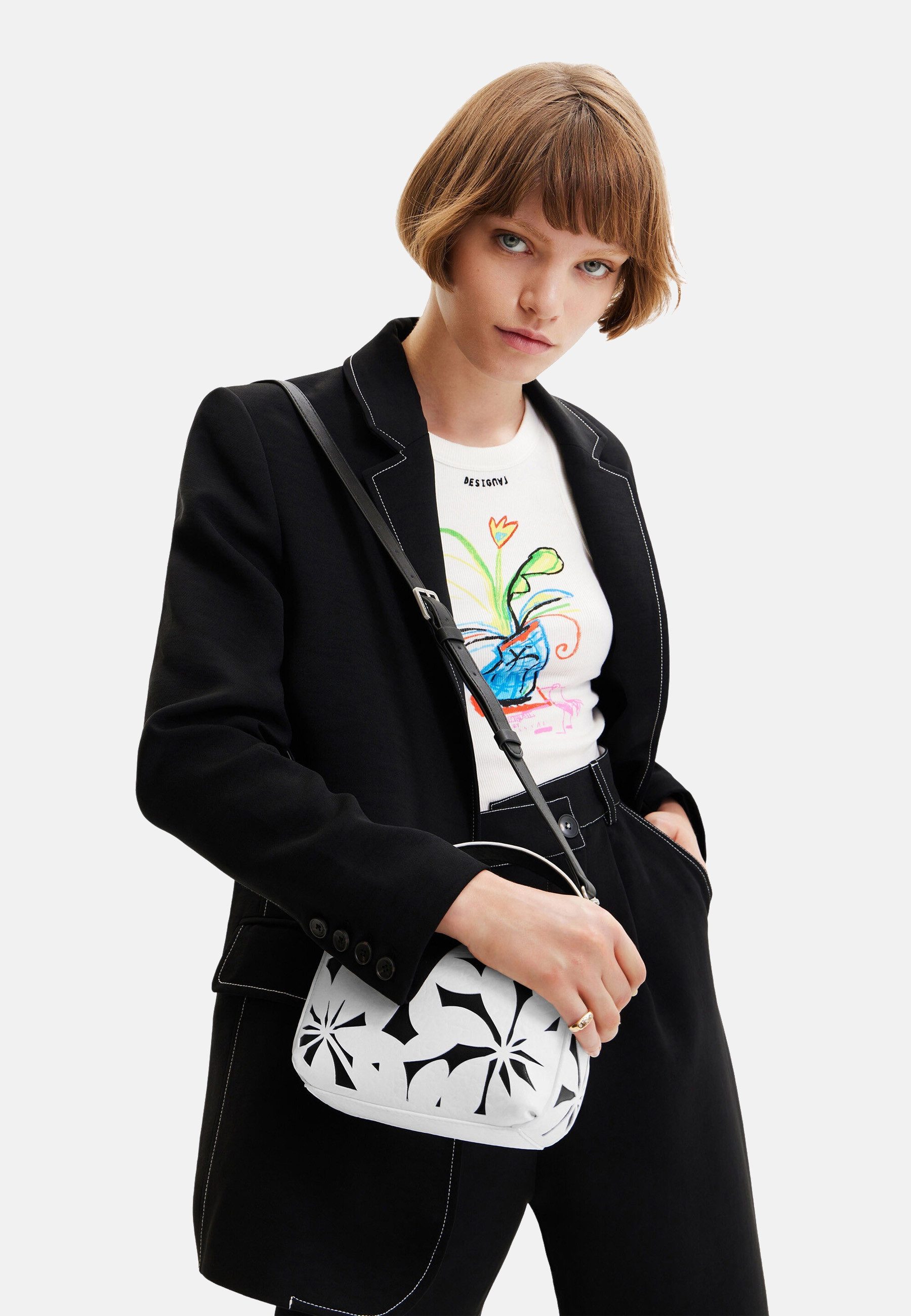 Desigual Handtasche Tasche BOLS ONYX NARBONNE MINI (1-tlg)