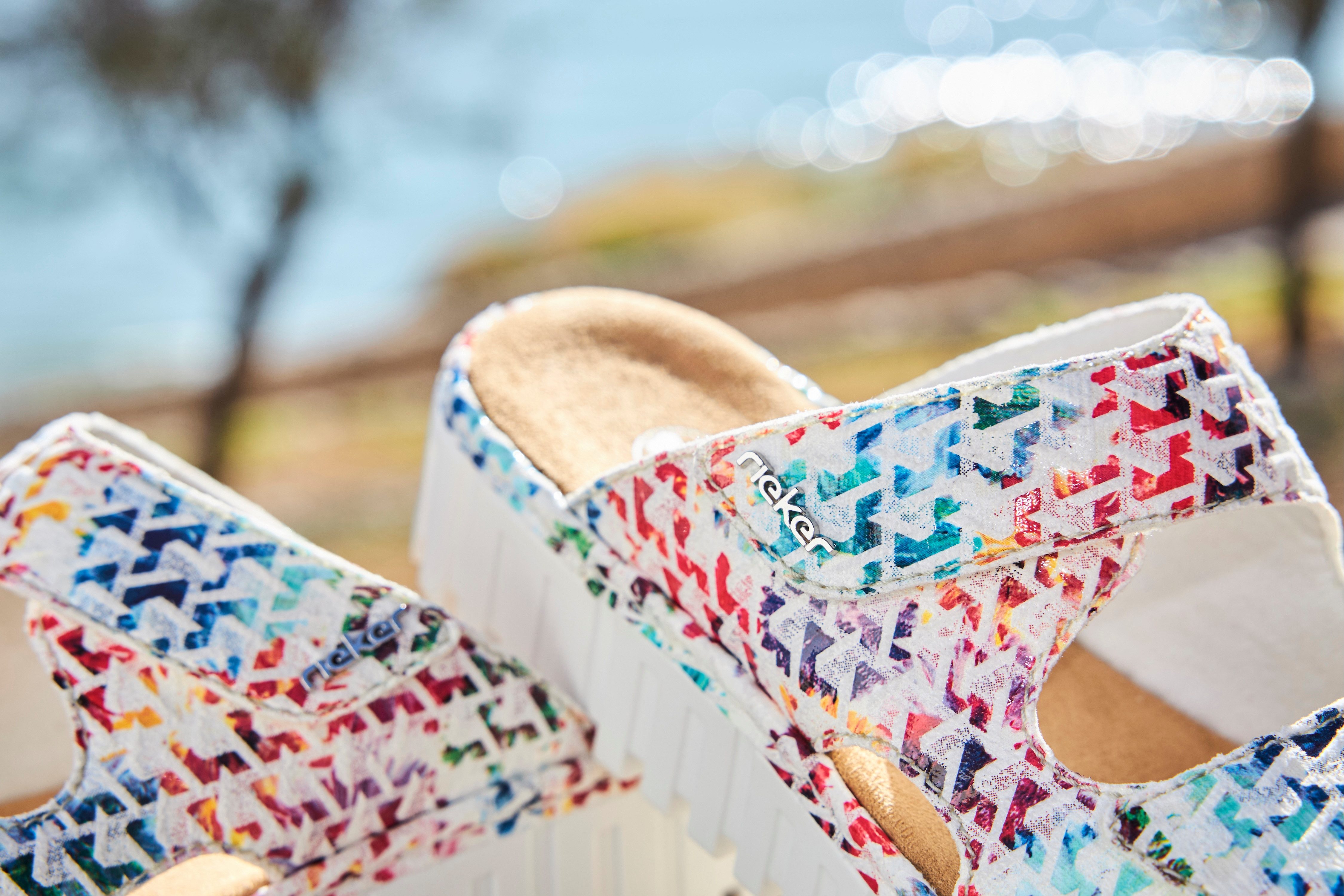 Rieker Pantolette Sommerschuh, Schlappen, Hausschuh mit günstig online kaufen