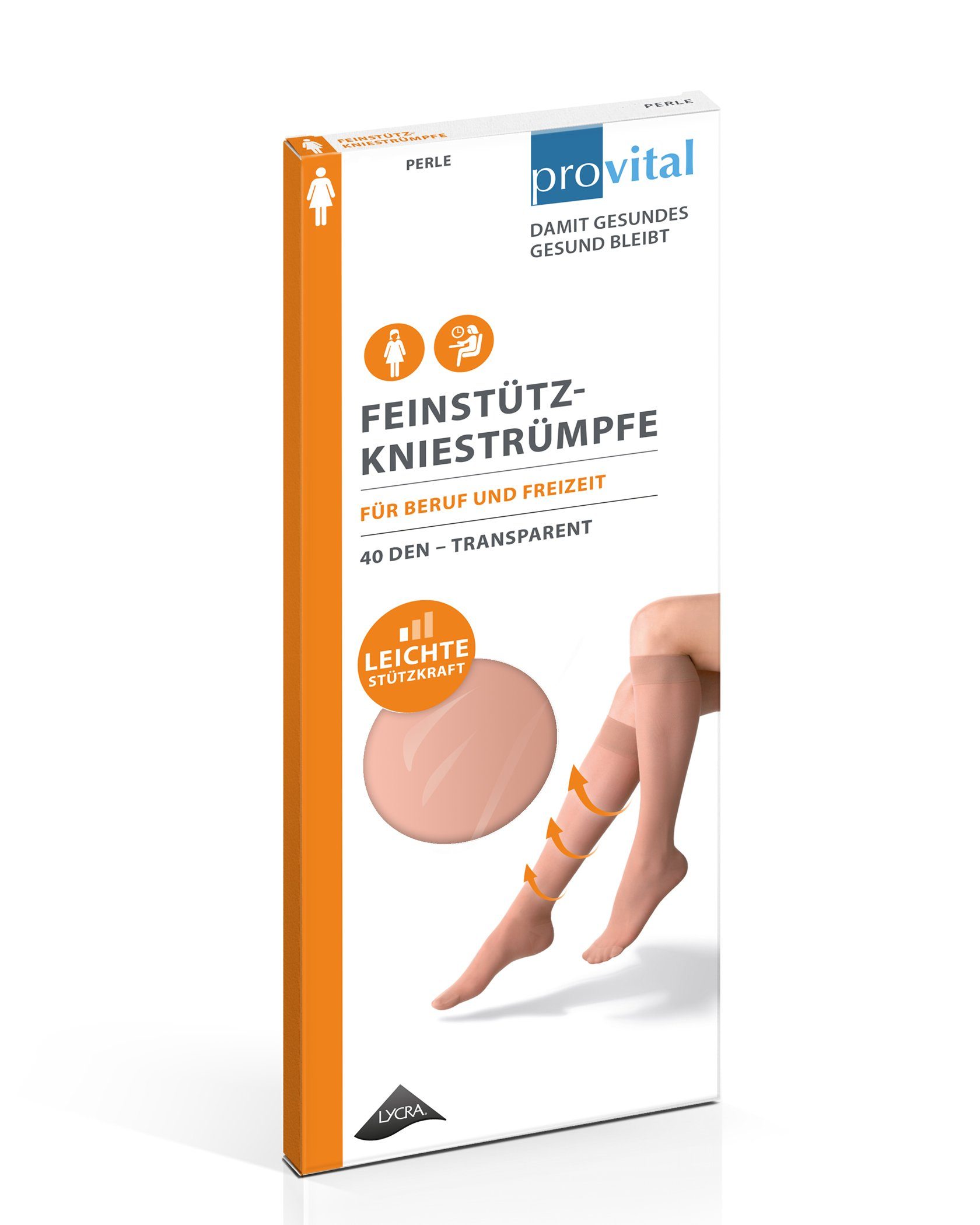 provital Kniestrümpfe provital 40 DEN Damen Feinstützstrumpf leichte Kompressionen provital 40 DEN Damen Feinstützstrumpf leichte Kompressionen