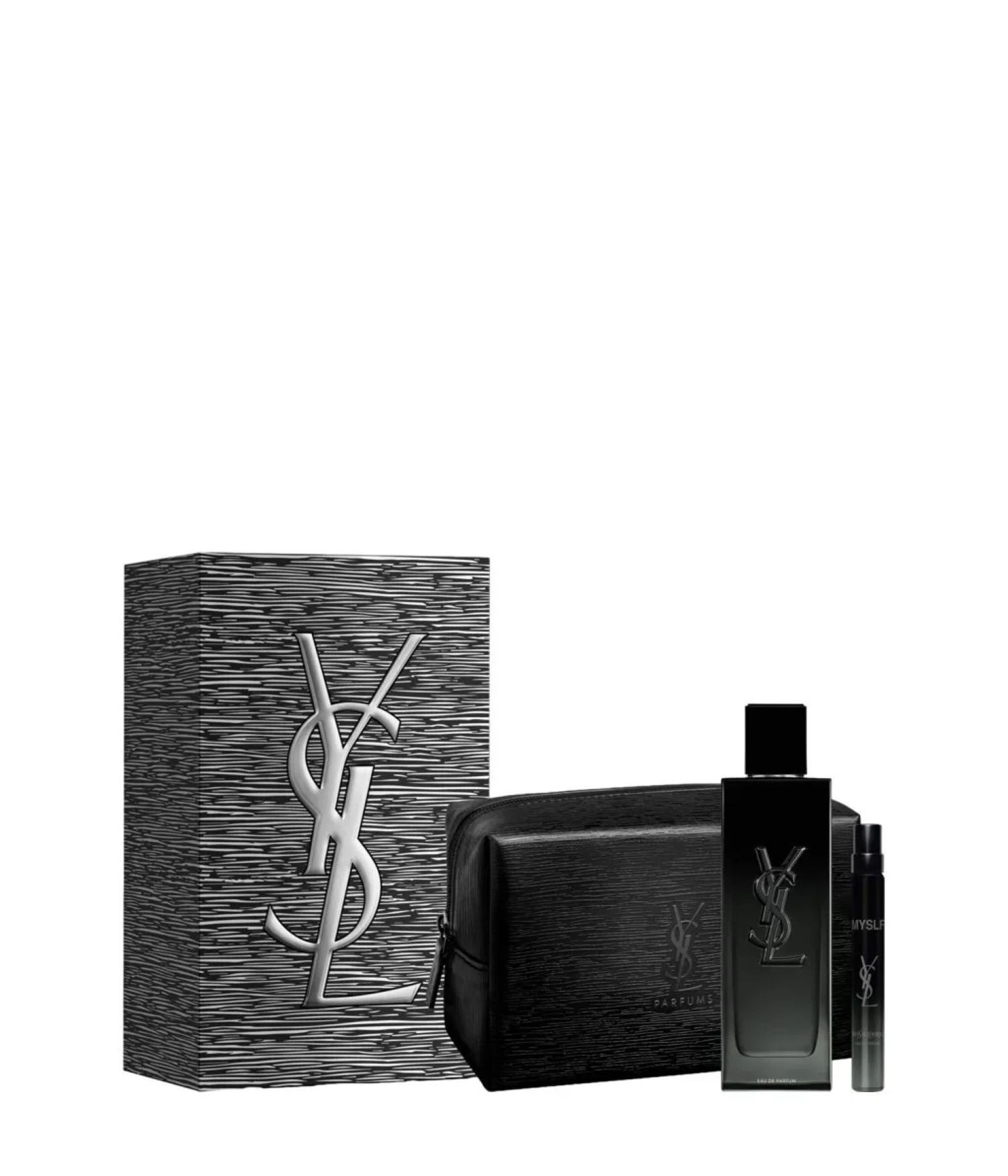 YVES SAINT LAURENT Duft-Set Yves Saint Laurent MYSLF 100 ml Eau de Parfum Xmas Set, 3-tlg., Männerduft Set