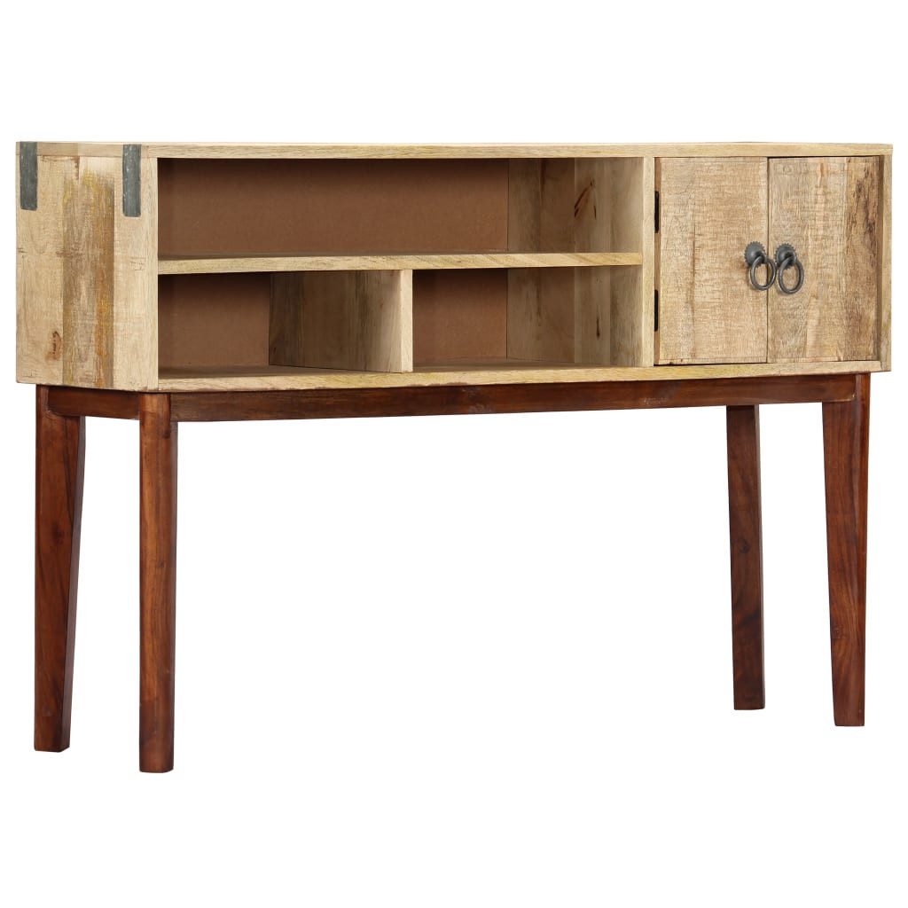 vidaXL Beistelltisch Konsolentisch 115 x 30 x 76 cm Massivholz