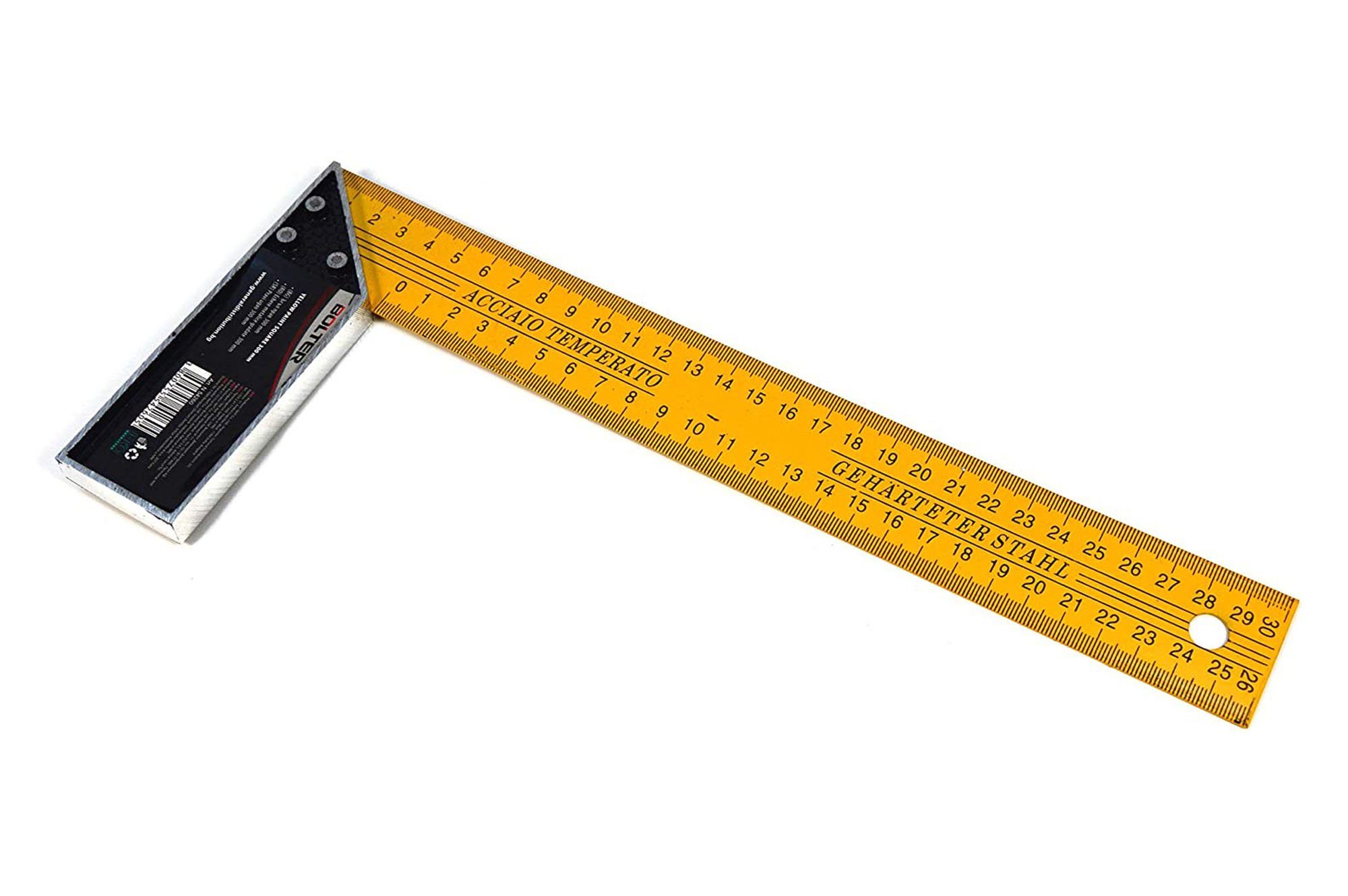 Winkelmesser Schreinerwinkel 90° Anschlagwinkel Anlegewinkel 300mm lang