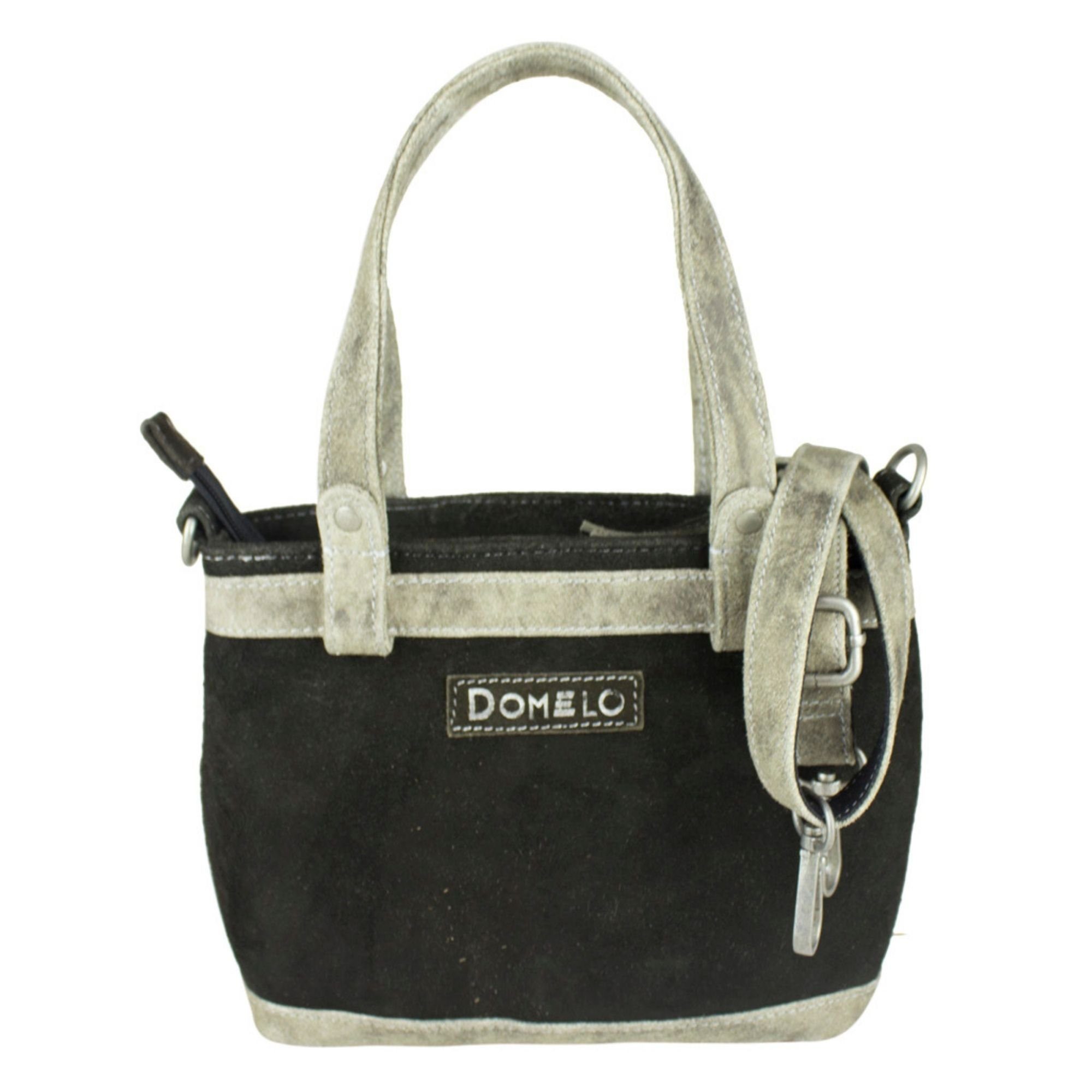 Domelo Trachtentasche Leder Trachtentasche Bestickte Dirndltasche, Trachtenmotive Reh Stickerei