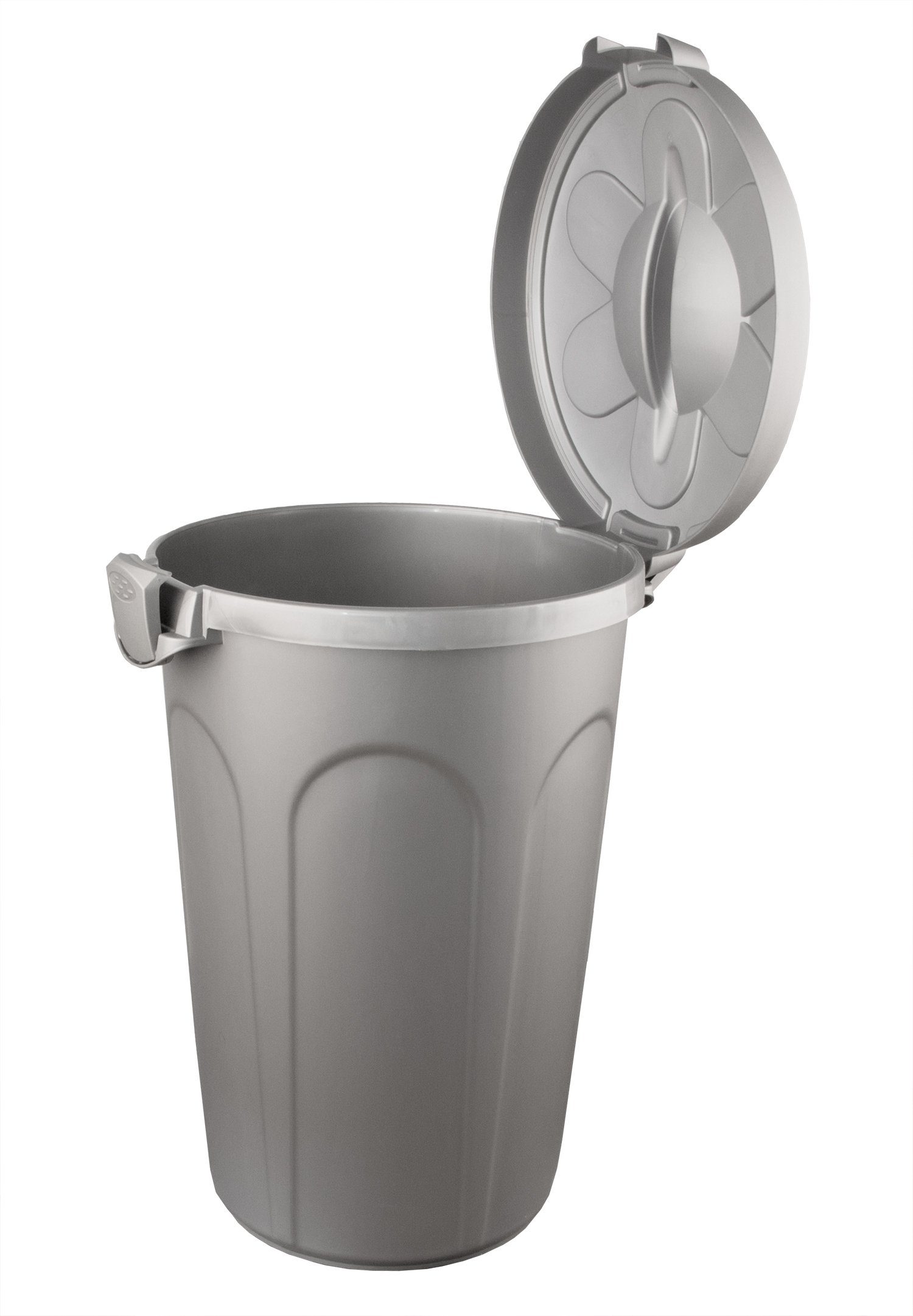 Kerbl Futterbehälter Futtertonne 20 kg 46 Liter 44,5x40x61cm Grau Luftdicht Haushalt&Küche, Kunststoff