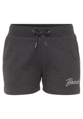 Bench. Loungewear Relaxshorts -Sweatshorts, Lounge-Shorts mit kleiner glänzenden Logostickerei, Loungewear, Loungeanzug