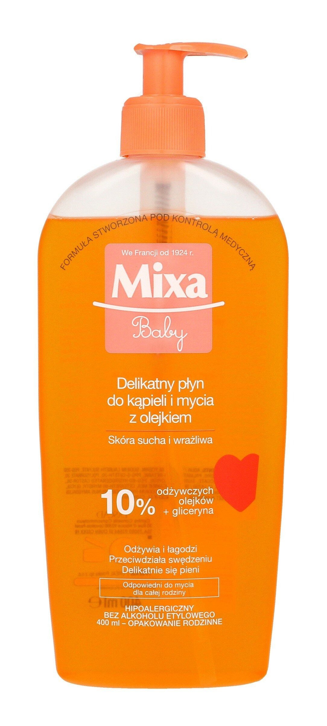 Mixa Duschbad MIXA Baby Sanftes Baden und Waschen mit Öl