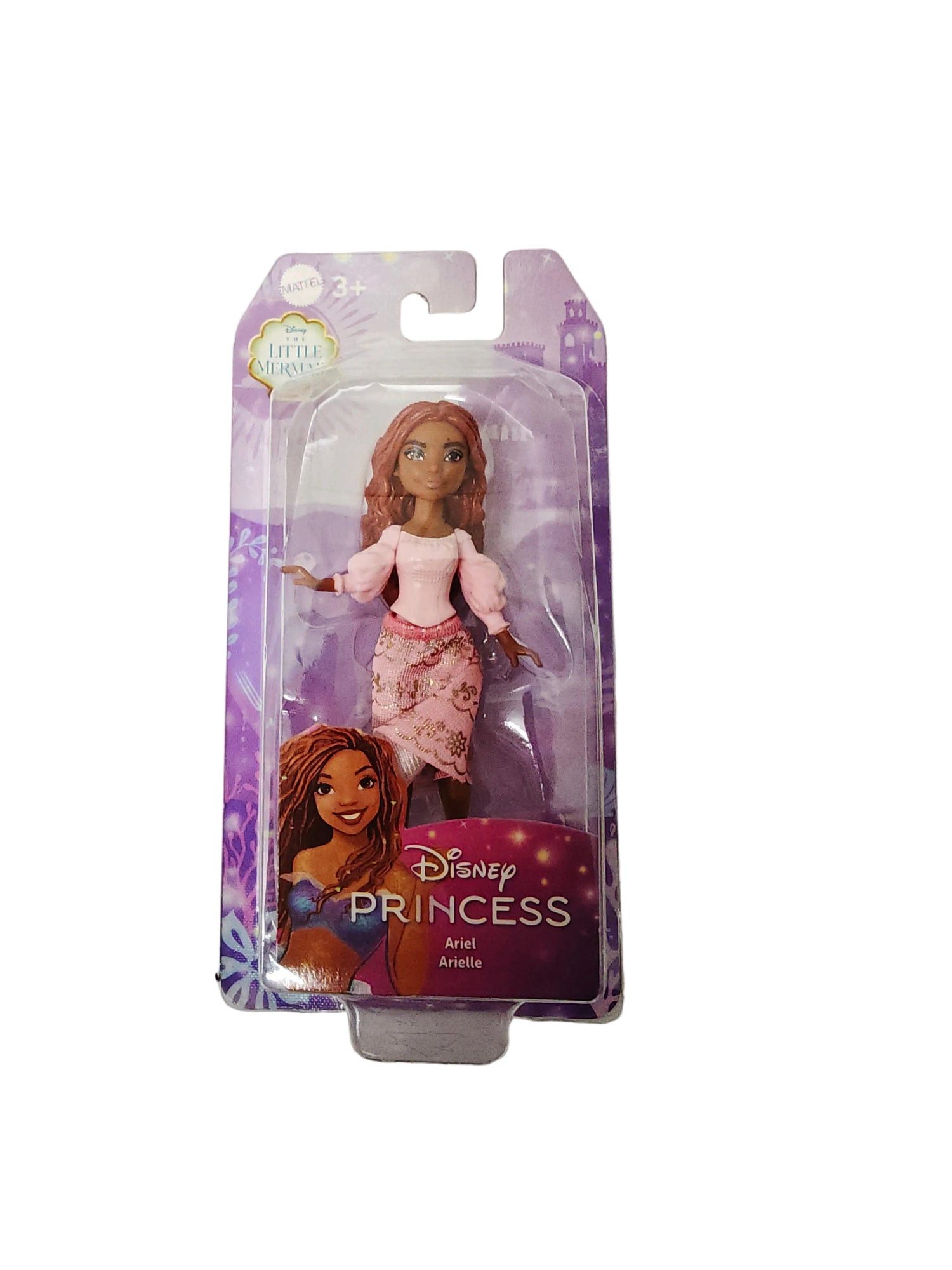 Mattel® Spiel Arielle Puppe - Disney Prinzessin mit Glitzerkleid, Mattel