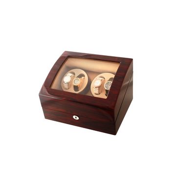 Lindberg&Sons Uhrenbeweger Uhrenbeweger für vier Uhren aus Holz