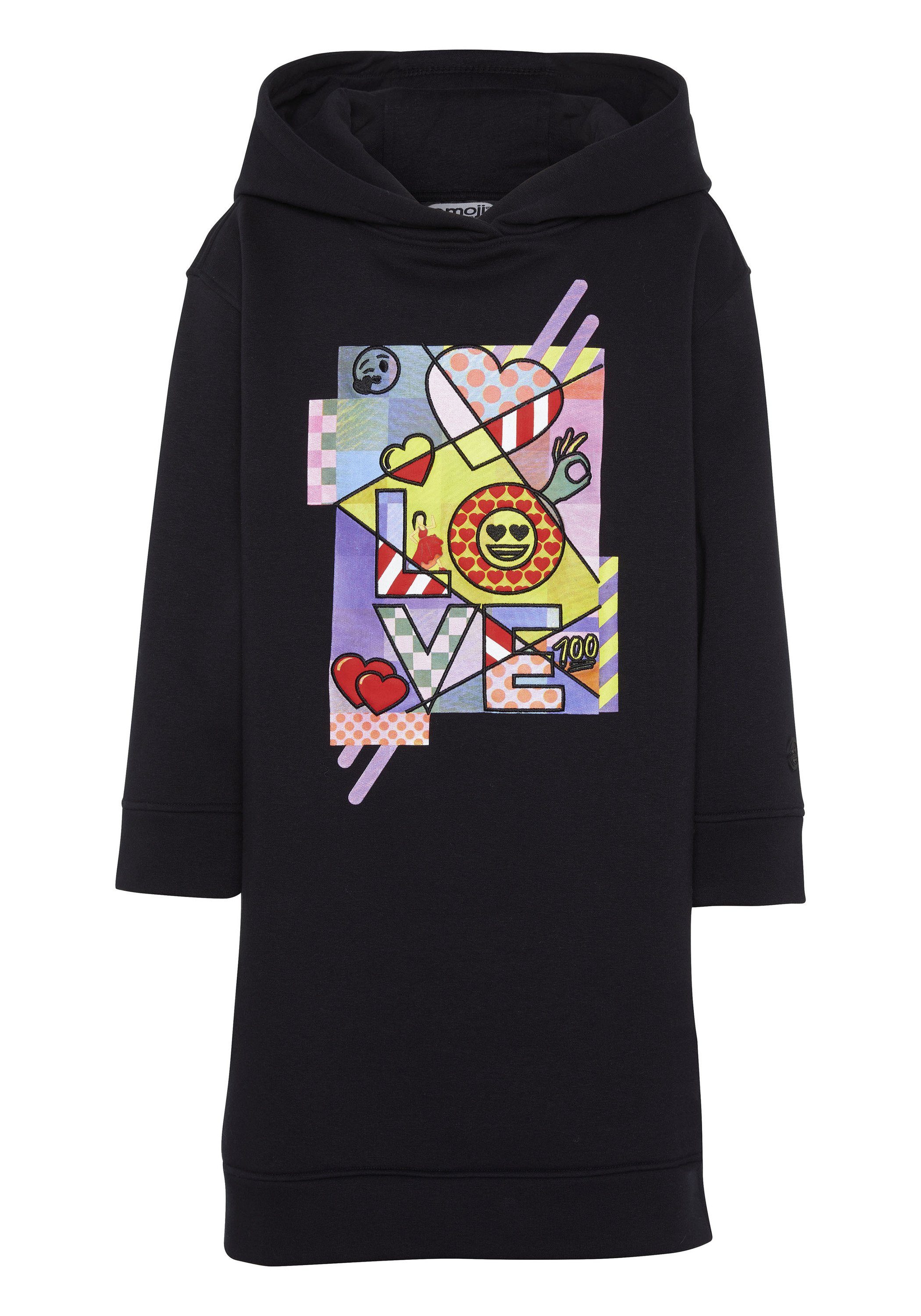 Emoji Sweatshirt mit Art-Motiv