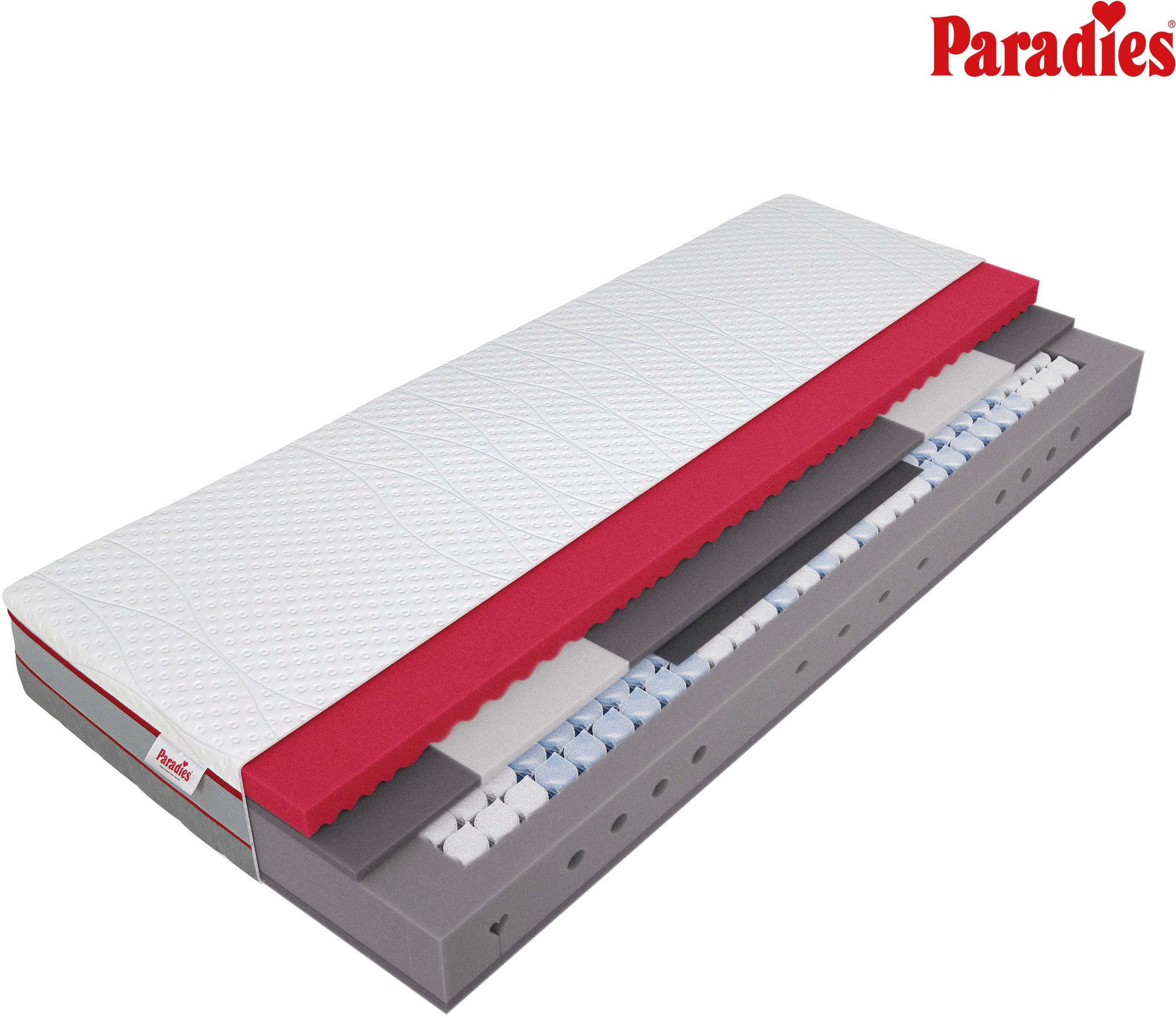 Federkernmatratze Neuheit: Paradies Perfekta TFK, 90x200, 140x200 cm & weitere Größen, Paradies, 22 cm hoch, Matratze mit 1.000 Federn für maximale Punktelastizität und Komfort