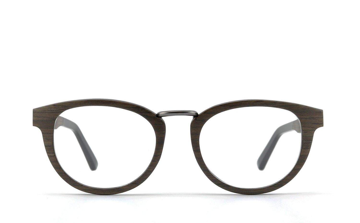 COR Brille COR004 Holzbrille, mit Bügel Flex-Scharnieren