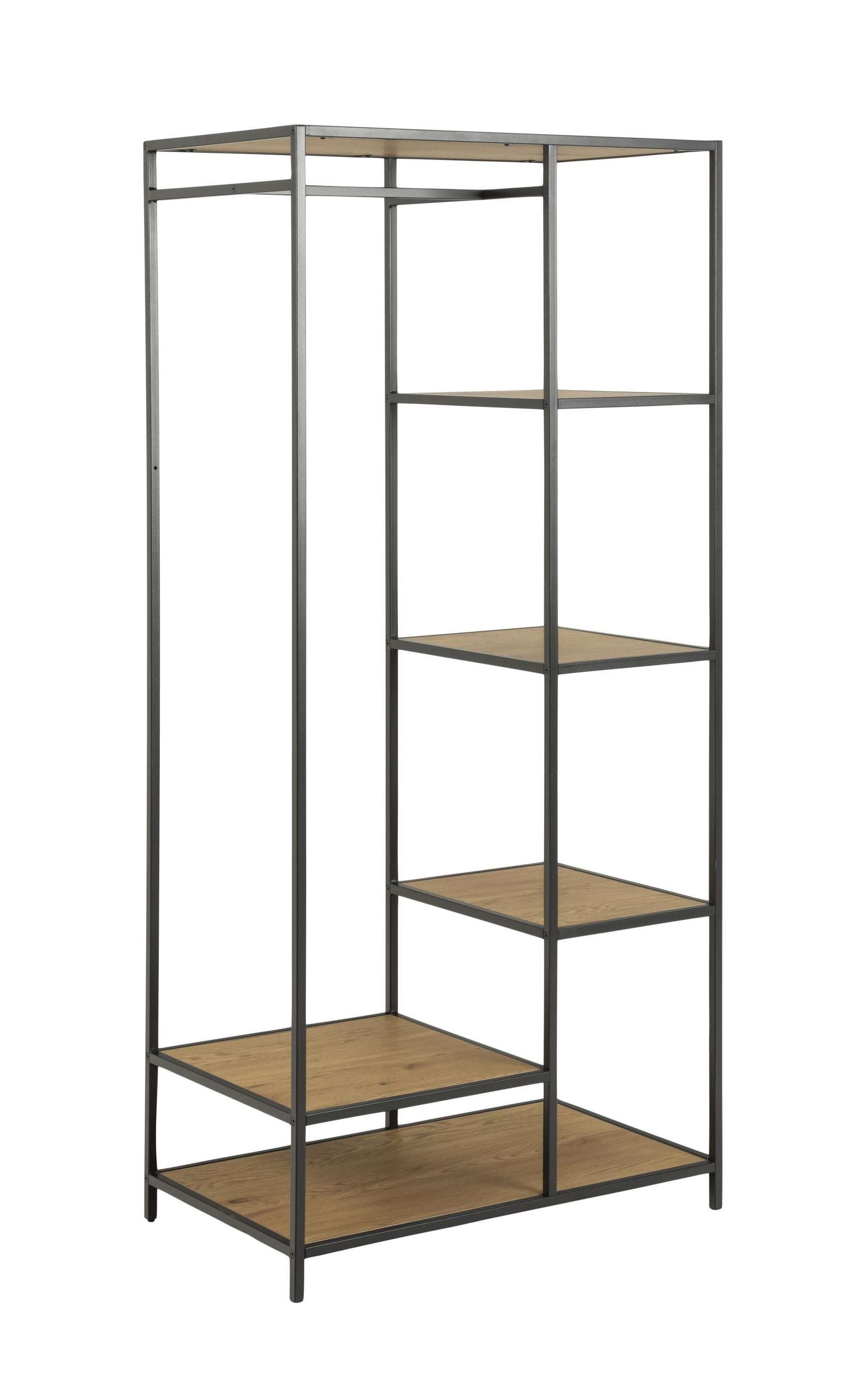 99rooms Garderobenständer Sifo, (Garderobenständer, Kleiderständer), Modern Design, viel Platz, Gestell: pulverbeschichtet Stahl