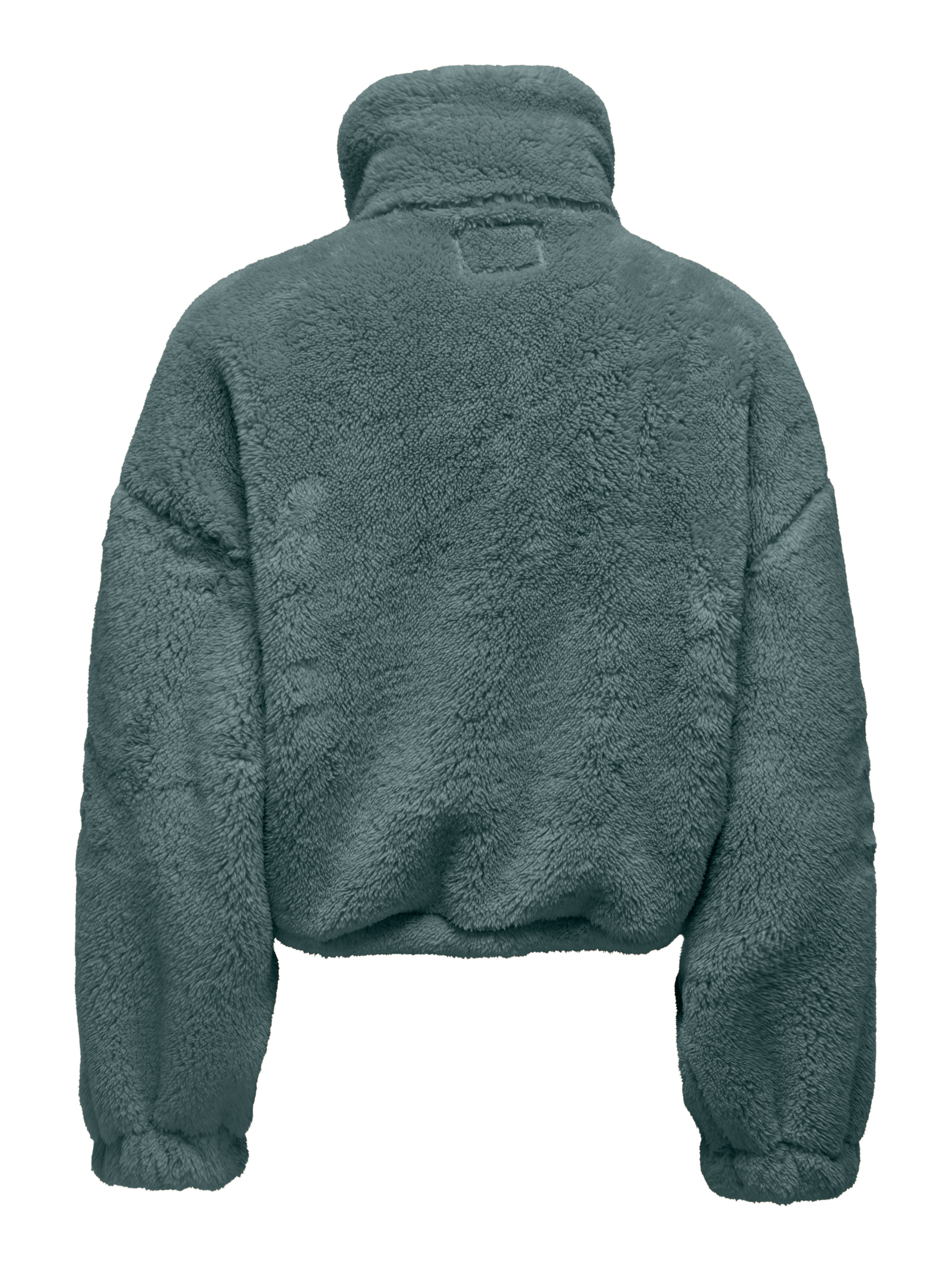 ONLY Plüschjacke ONLANNA CONTACT LIFE SOL JACKET CC OTW mit aufgesetzten Taschen, weiche Plüschqualität