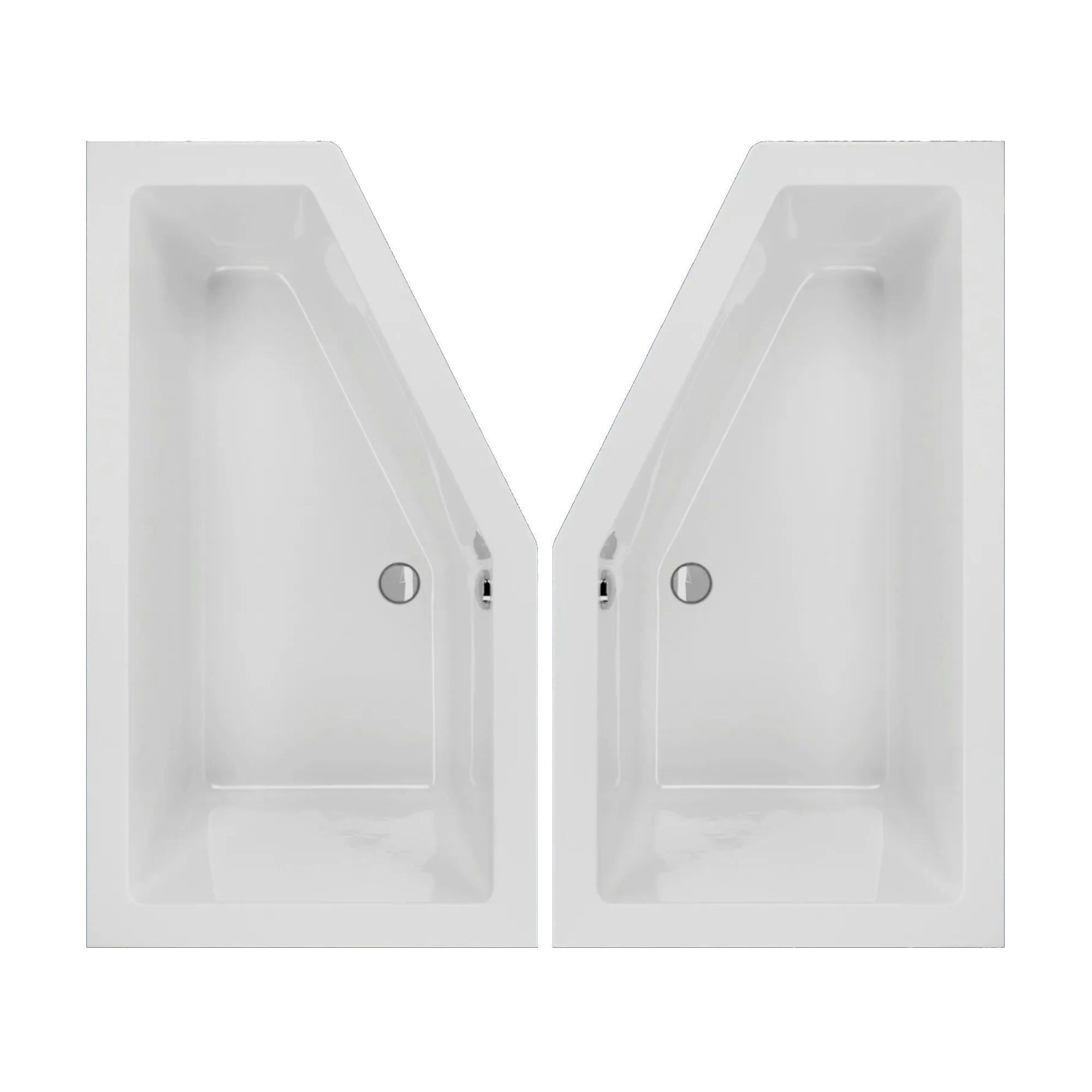 Badewanne Badewanne 160x90, 170x75 und 180x80 cm LUPOR