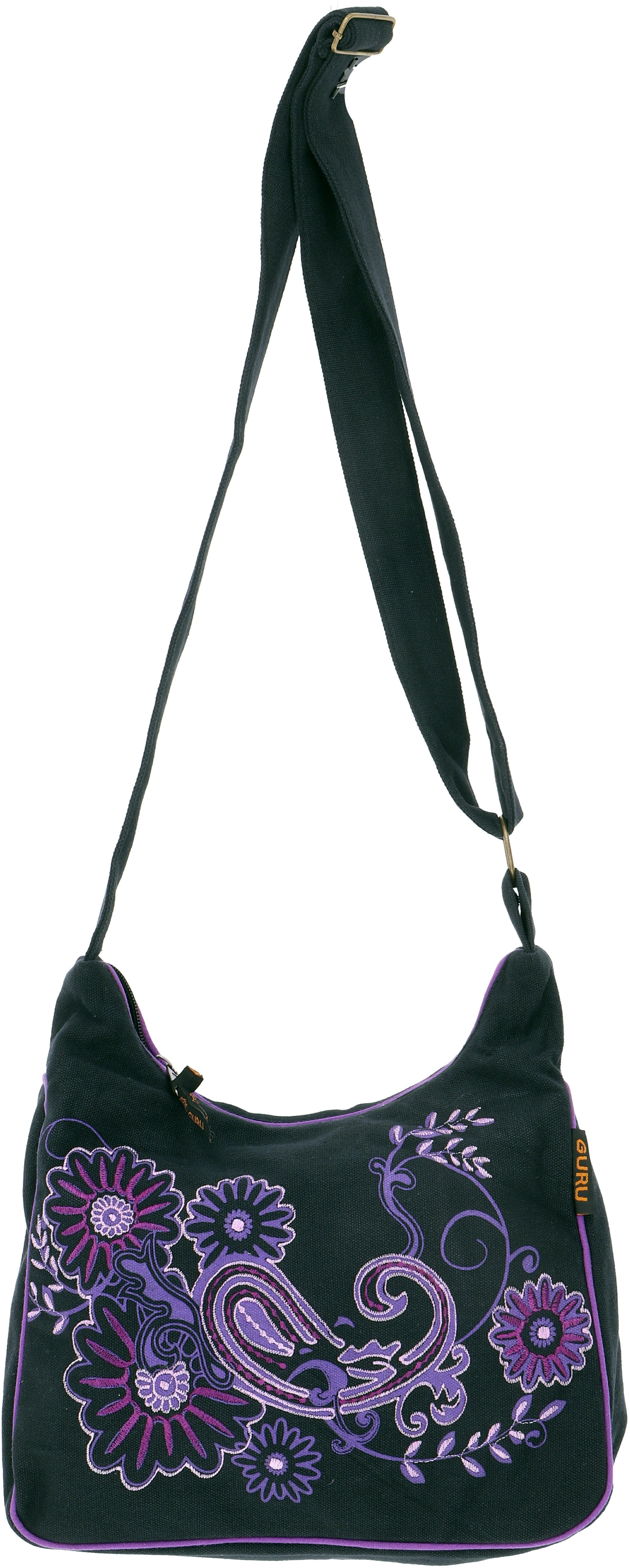 Guru-Shop Schultertasche Boho Schultertasche, Hippie Tasche, bestickte.. günstig online kaufen