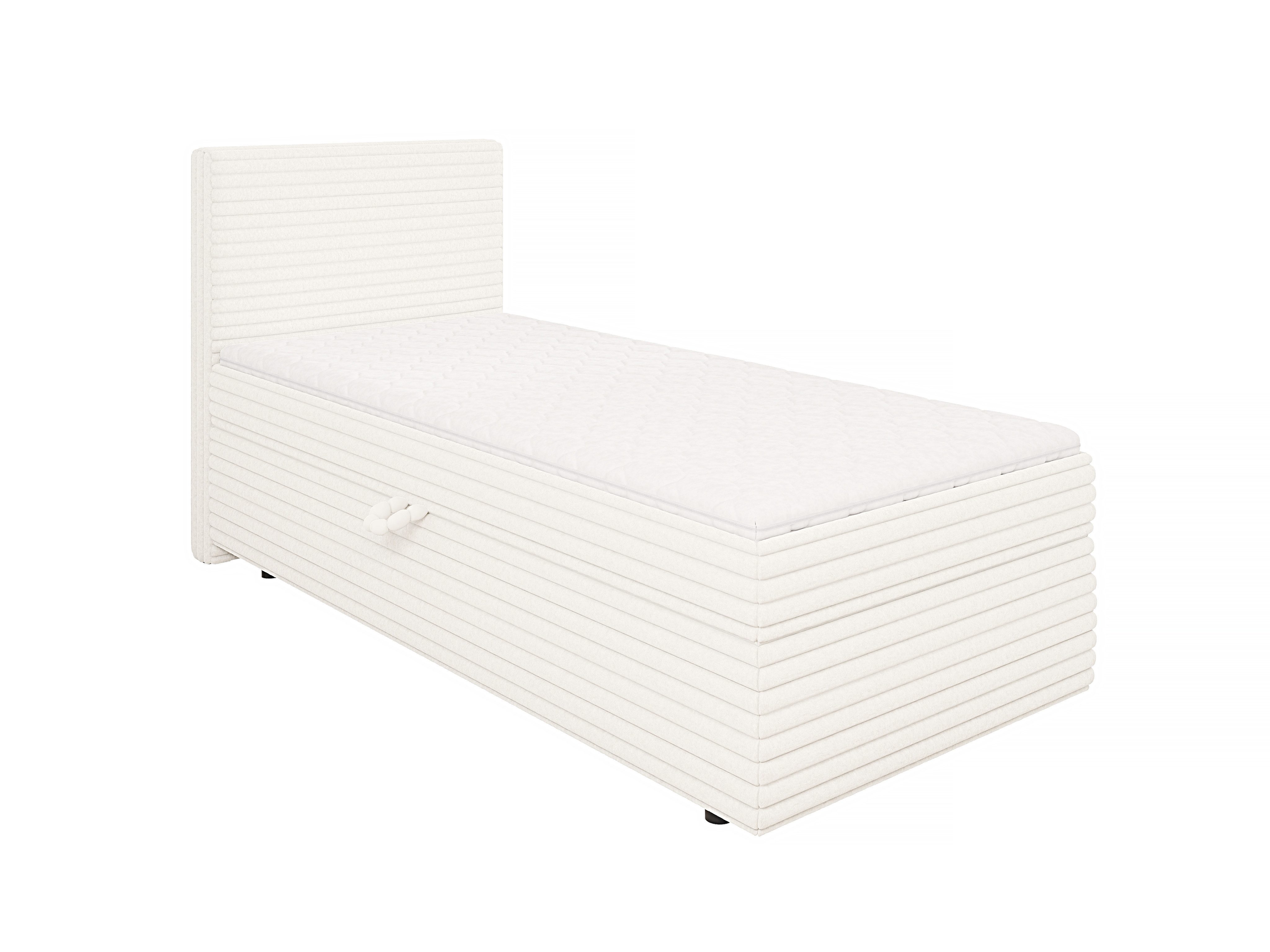 S-Style Möbel Boxspringbett Jasper mit Topper und Bettkästen, aus Plüschcor günstig online kaufen