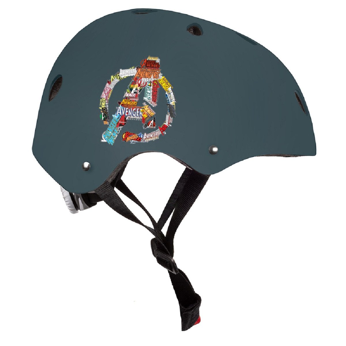 MARVEL Kinderfahrradhelm Helm für Fahrräder & Scooter 52-56 cm für Kinder (1-tlg), sehr leicht