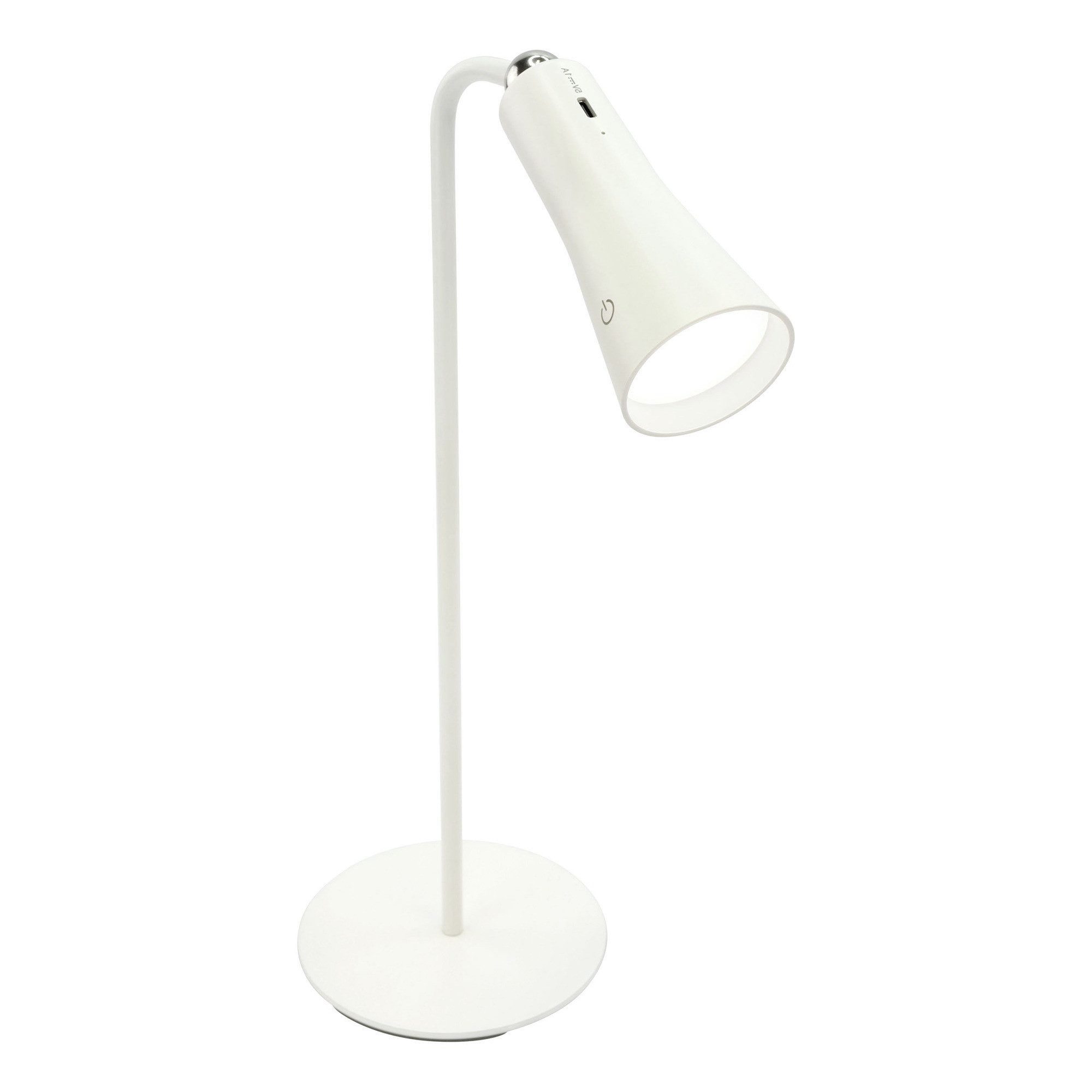 ANSMANN AG LED Dekolicht 3in1 Schreibtischlampe Touch Klemmbar LED Tischlampe stufenlos dimmbar, LED