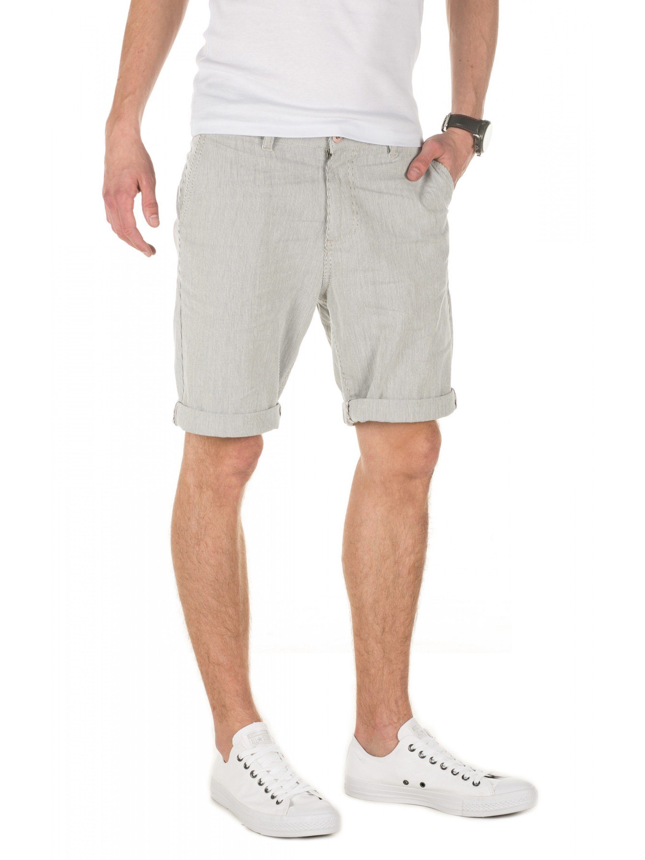 Yazubi Shorts Chino Shorts Edward Herren Chinoshorts mit Stretchanteil