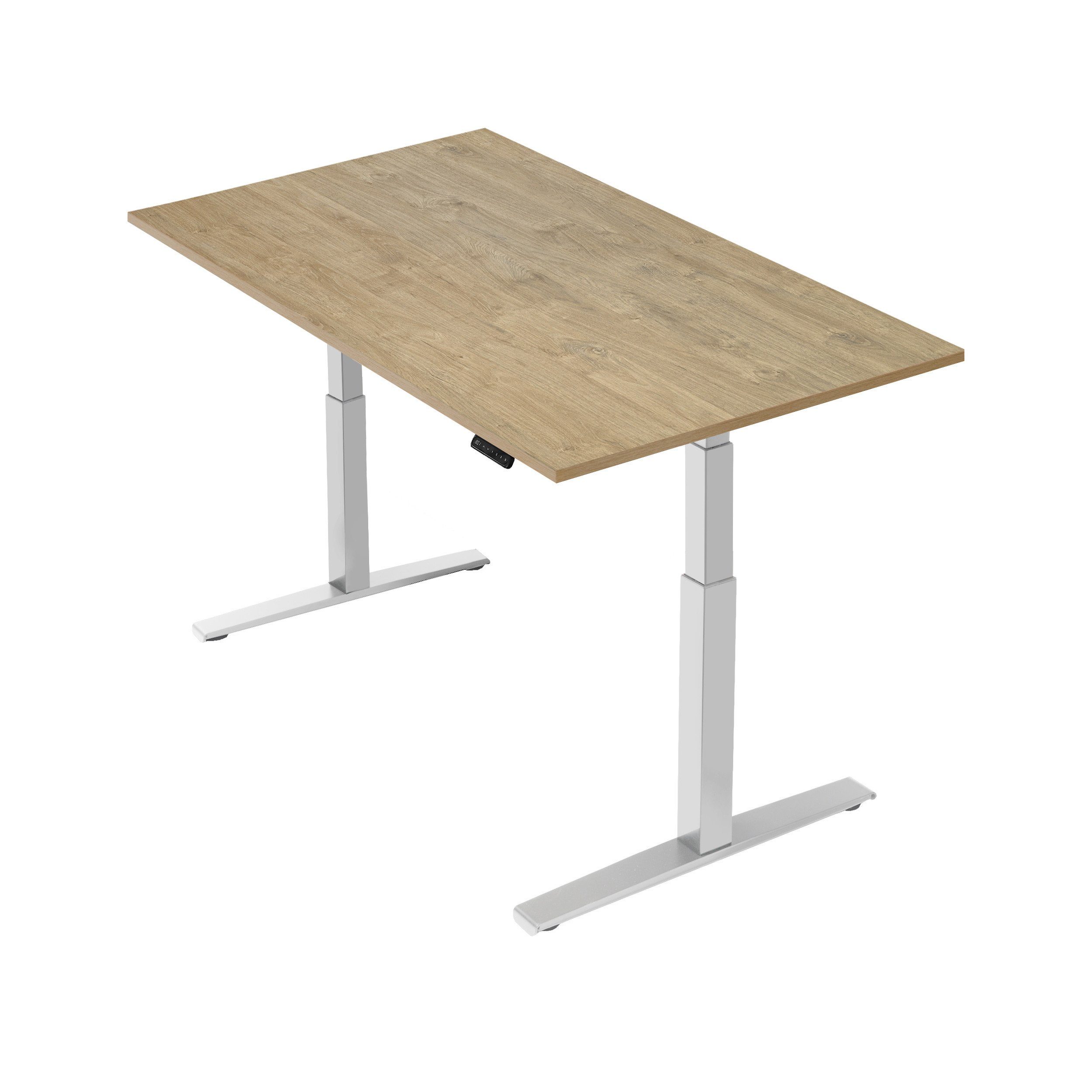 boho office® Schreibtisch Basic Line, Weiß günstig online kaufen