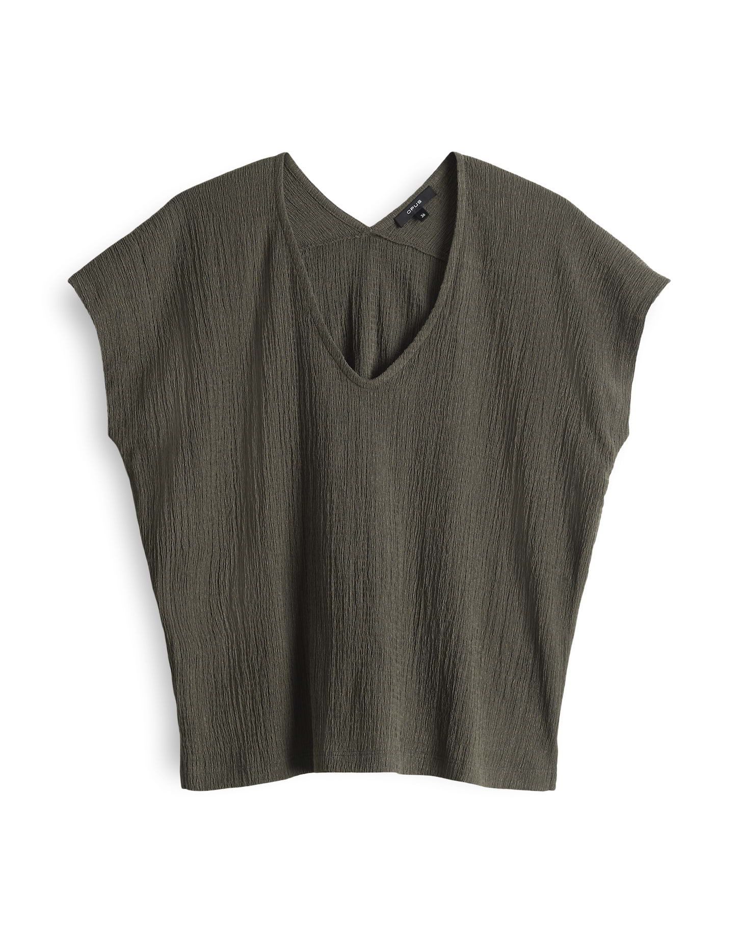 Kurzarmshirt SIRUKUS STRUCTURE Regular mit Crash Effekt