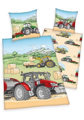 Herding Young Collection Kinderbettwäsche »Traktor« su puikus T...