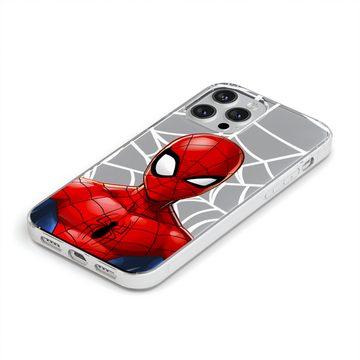 MARVEL Handyhülle Handyhülle Spider Man 012 Marvel Teildruck Transparent