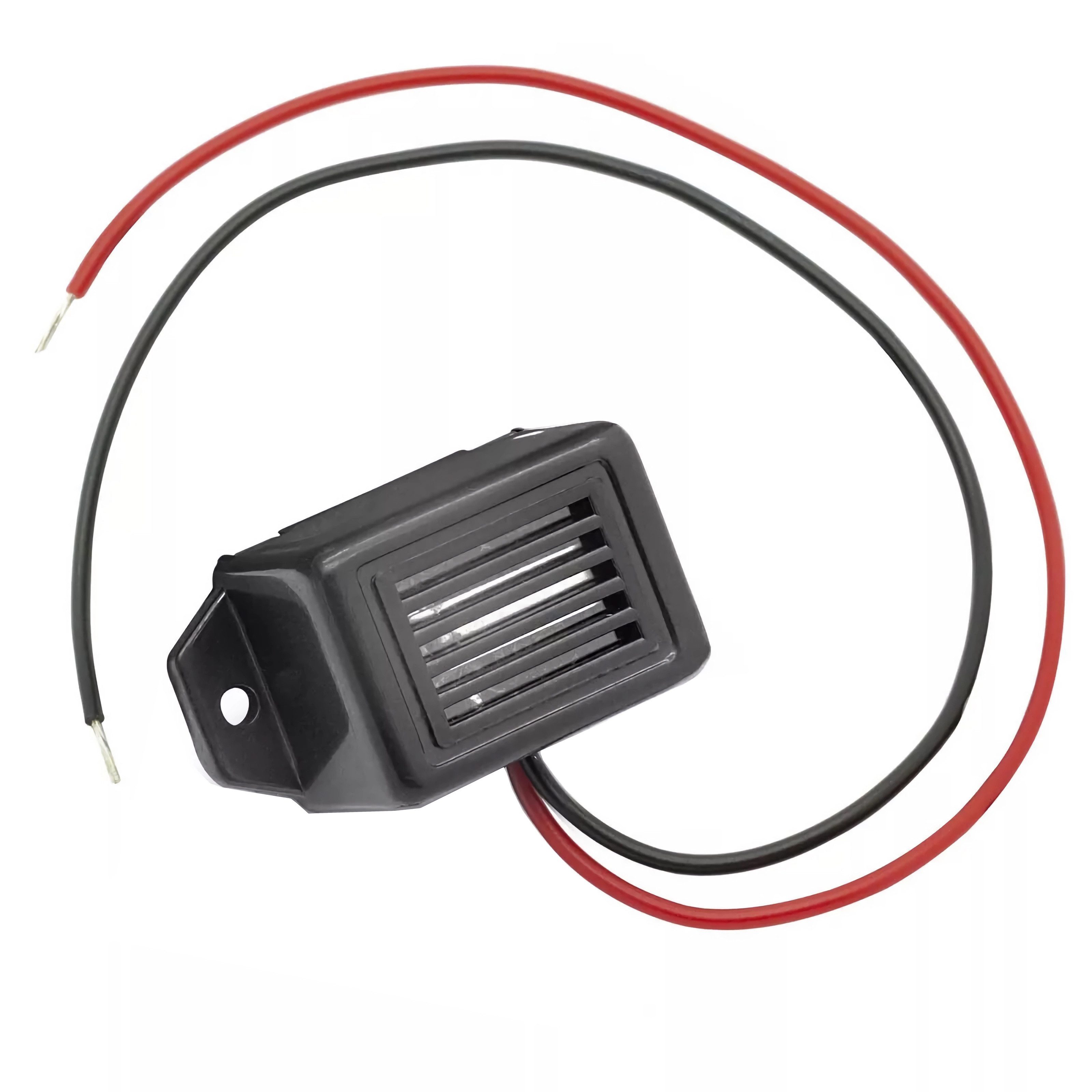 Bolwins B75 Auto PKW Licht Aus Warner Kontroll Summer Pieper 6V Kabel 10cm Auto-Adapter Blanker Draht: +, - Pole zu n.V.