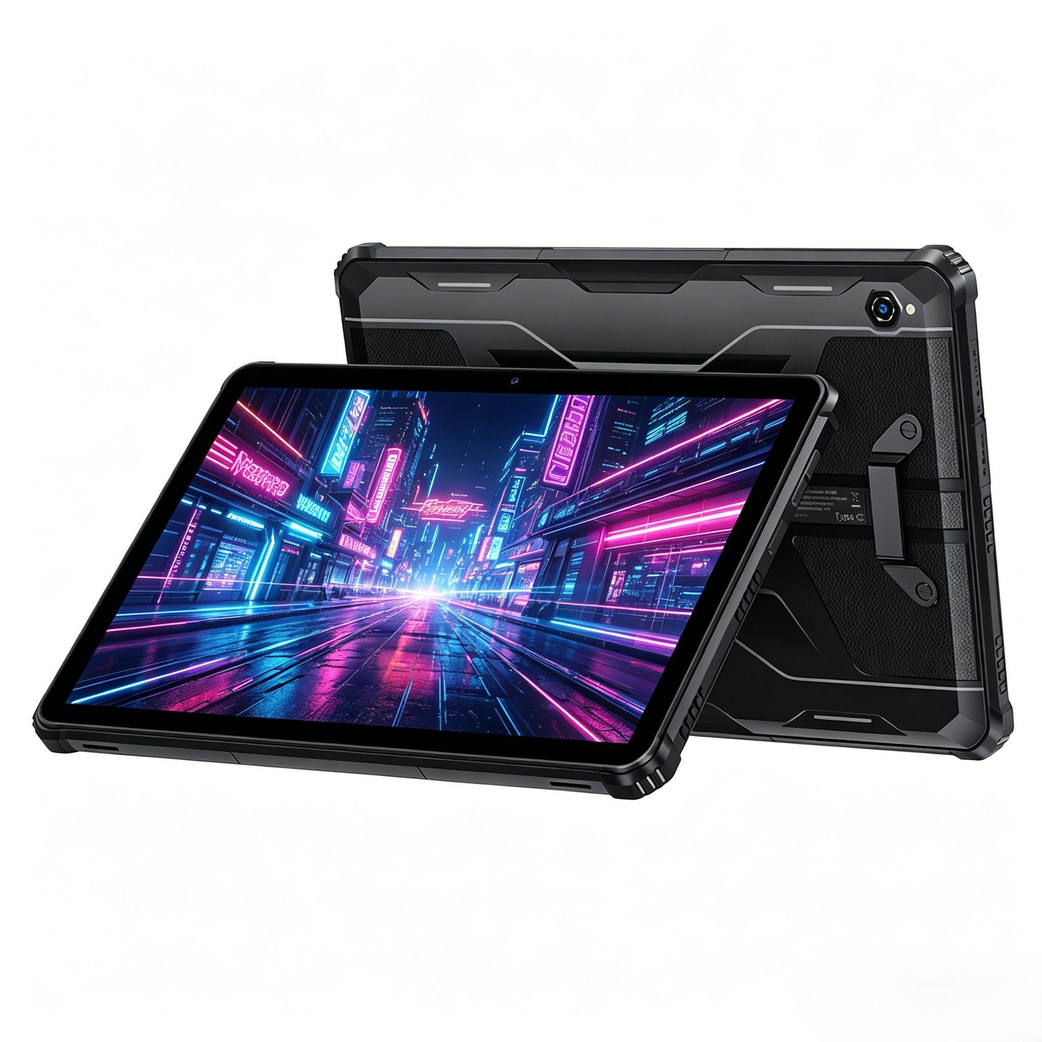 OUKITEL RT9 24GB RAM+256GB ROM 11000mAh IP68/IP69K Outdoor Tablet Tablet (10,1", 256 GB, Android 14, Octa-Core Dual SIM für Baustellen/Reisen/Camping/Outdoor-Abenteuer)