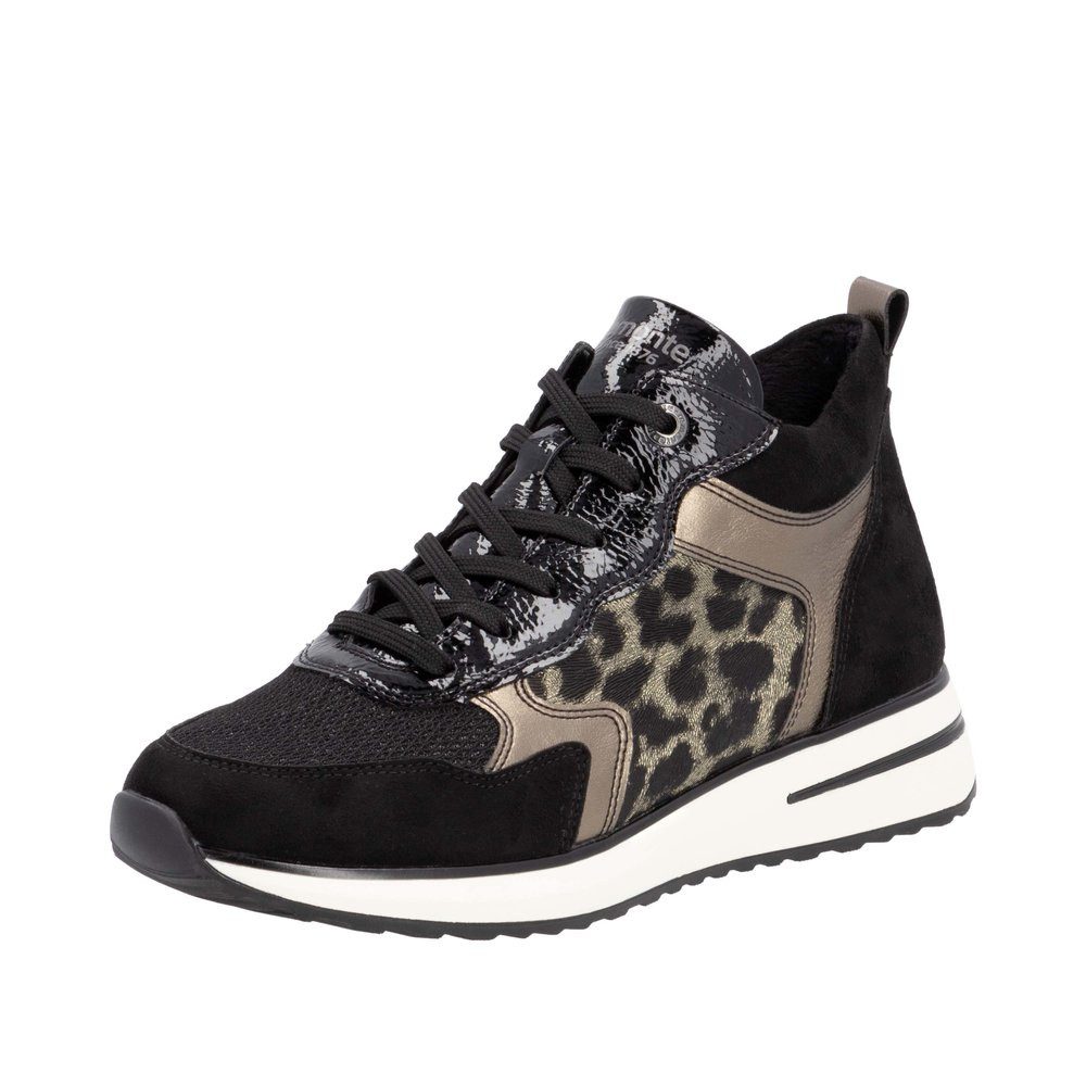 Remonte Remonte Damen High-top Sneaker D1G71-03 schwarz kombi Sneaker günstig online kaufen