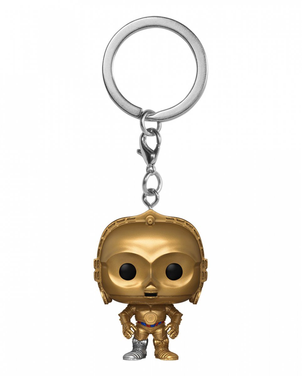 Funko Dekofigur Star Wars C-3PO Funko Pocket POP! Schlüsselanhänge