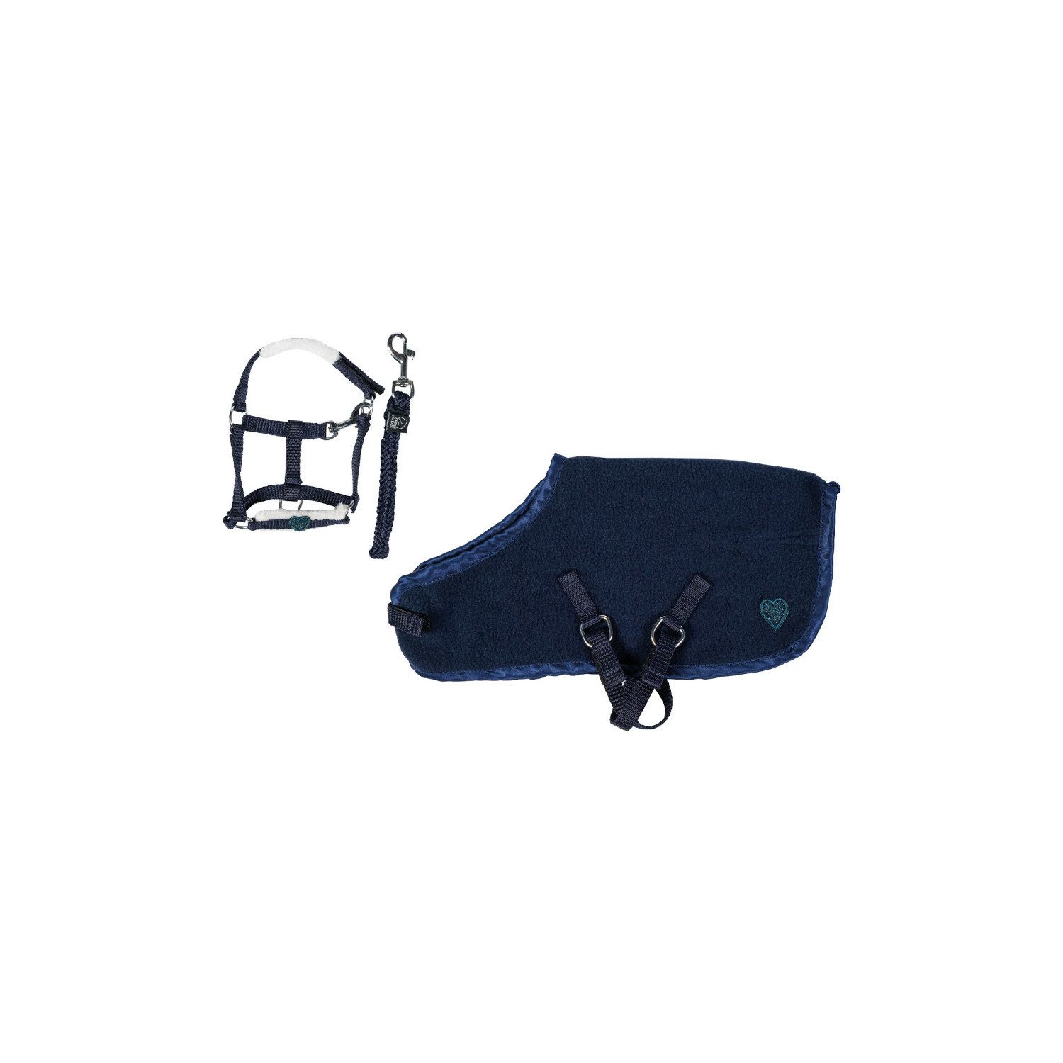 HKM Pferde-Abschwitzdecke HKM Startset Cuddle Pony