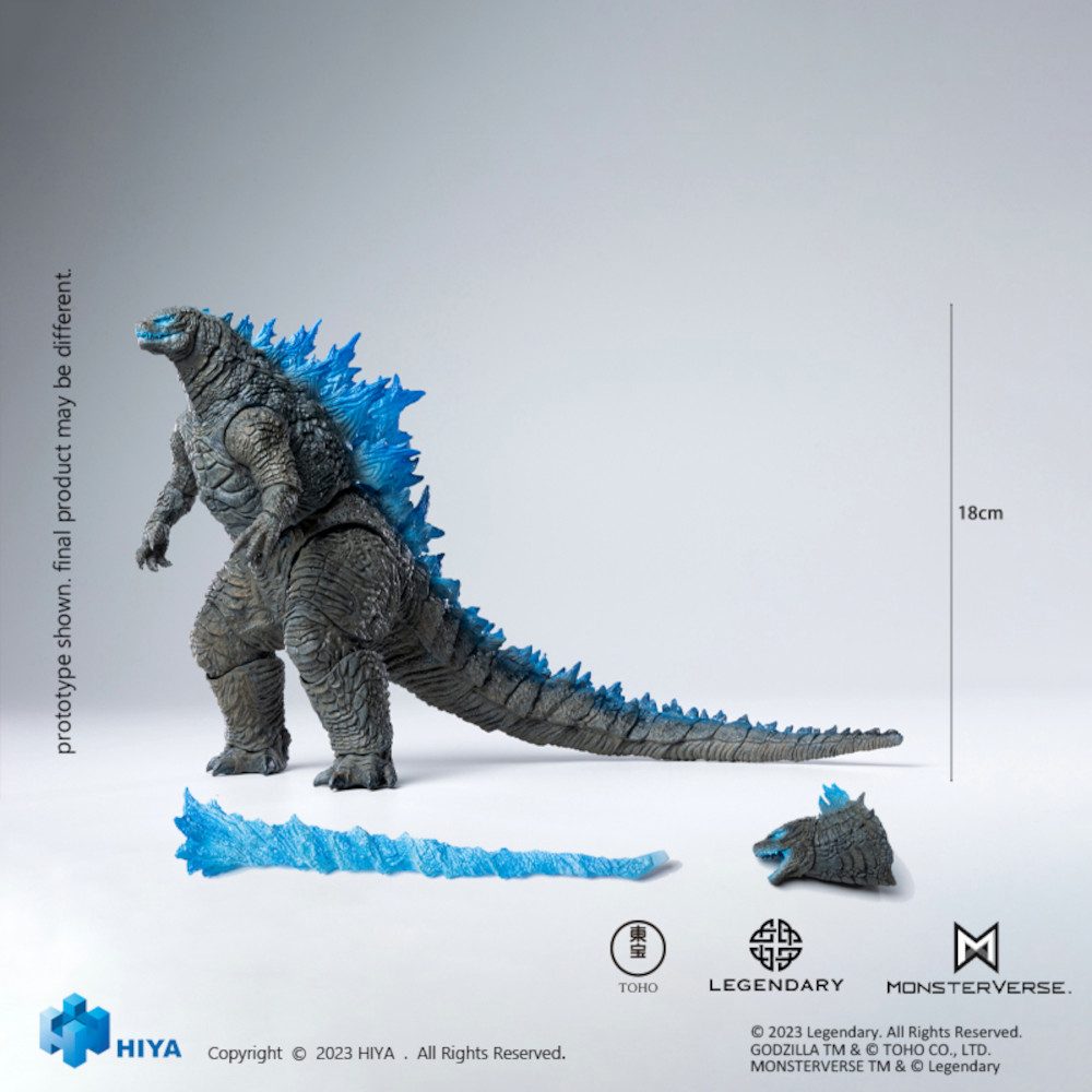 特撮 HIYA TOYS GODZILLA GODZILLA VS.KONG 2019 HIYA Exquisite Basic Series None Scale 7 Inch GODZILLA VS