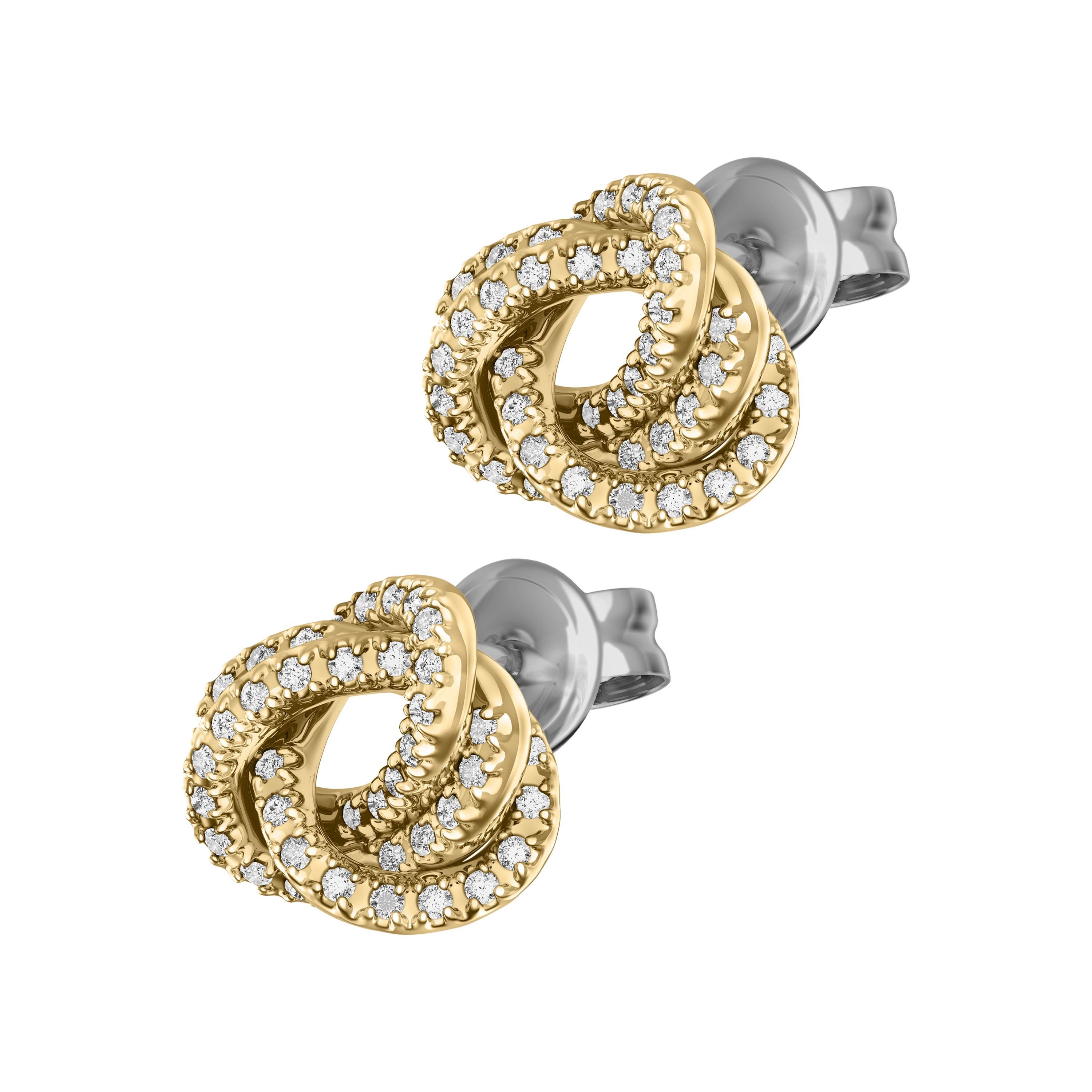 Emporio Armani Paar Ohrstecker, mit Zirkonia (synth)