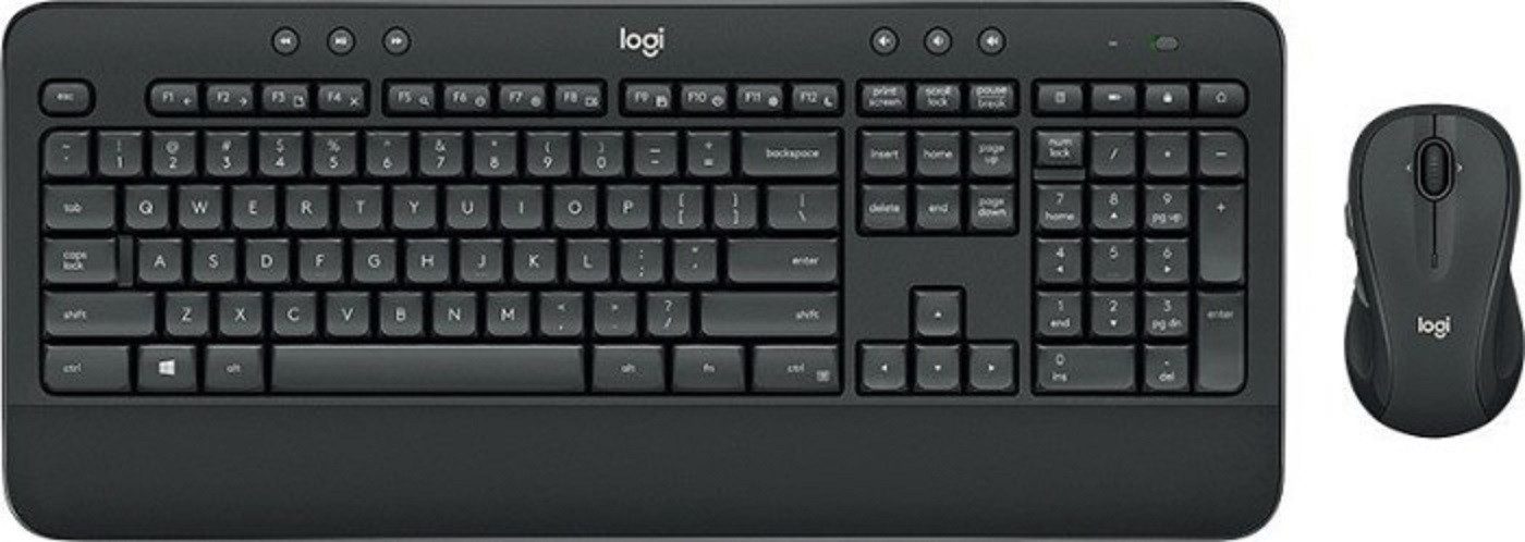 Logitech Wireless Desktop MK545 ADVANCED - US INT'L-Layout Tastatur- und Maus-Set