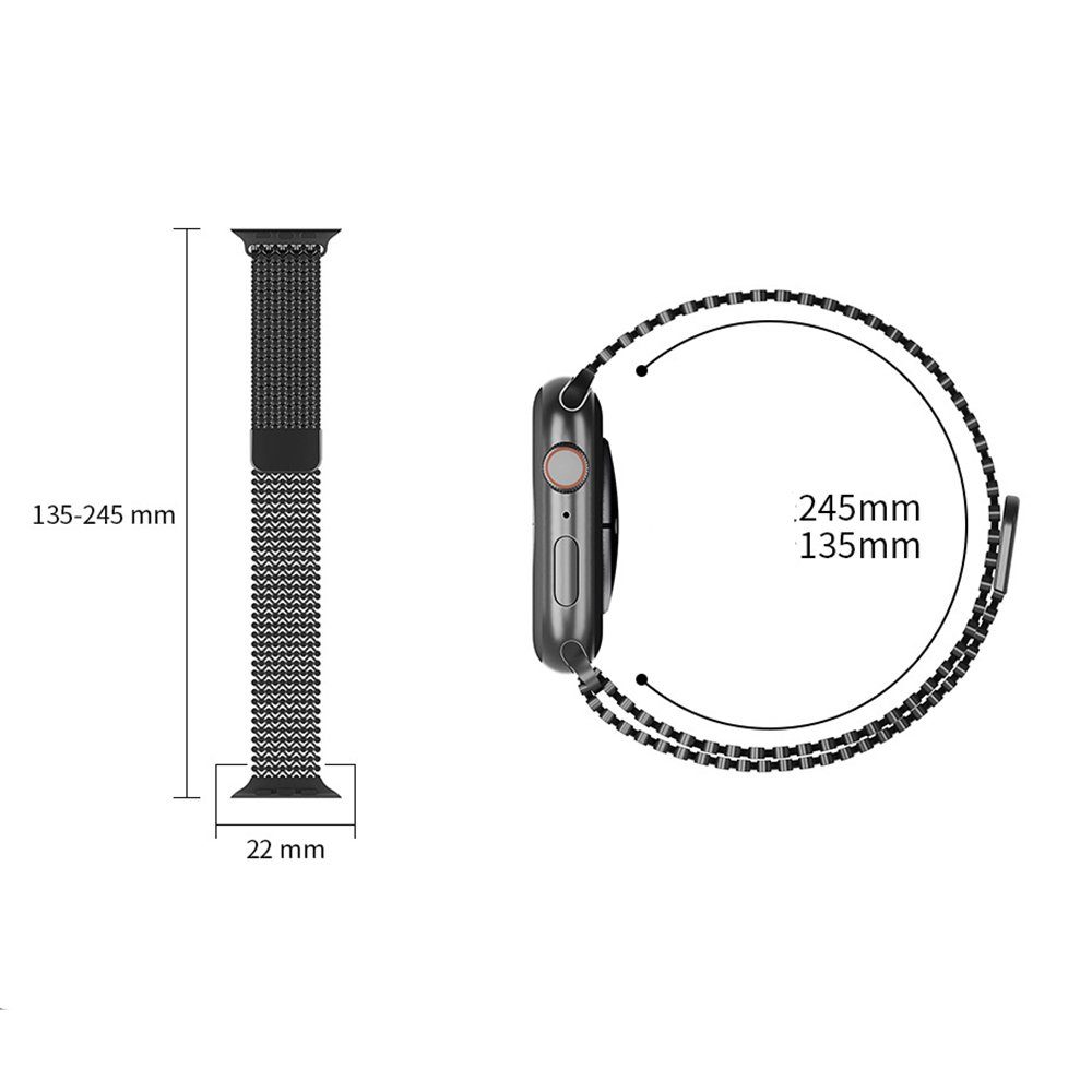 FELIXLEO Uhrenarmband Ersatzarmband Kompatibel mit Apple Ultra Watch Armband