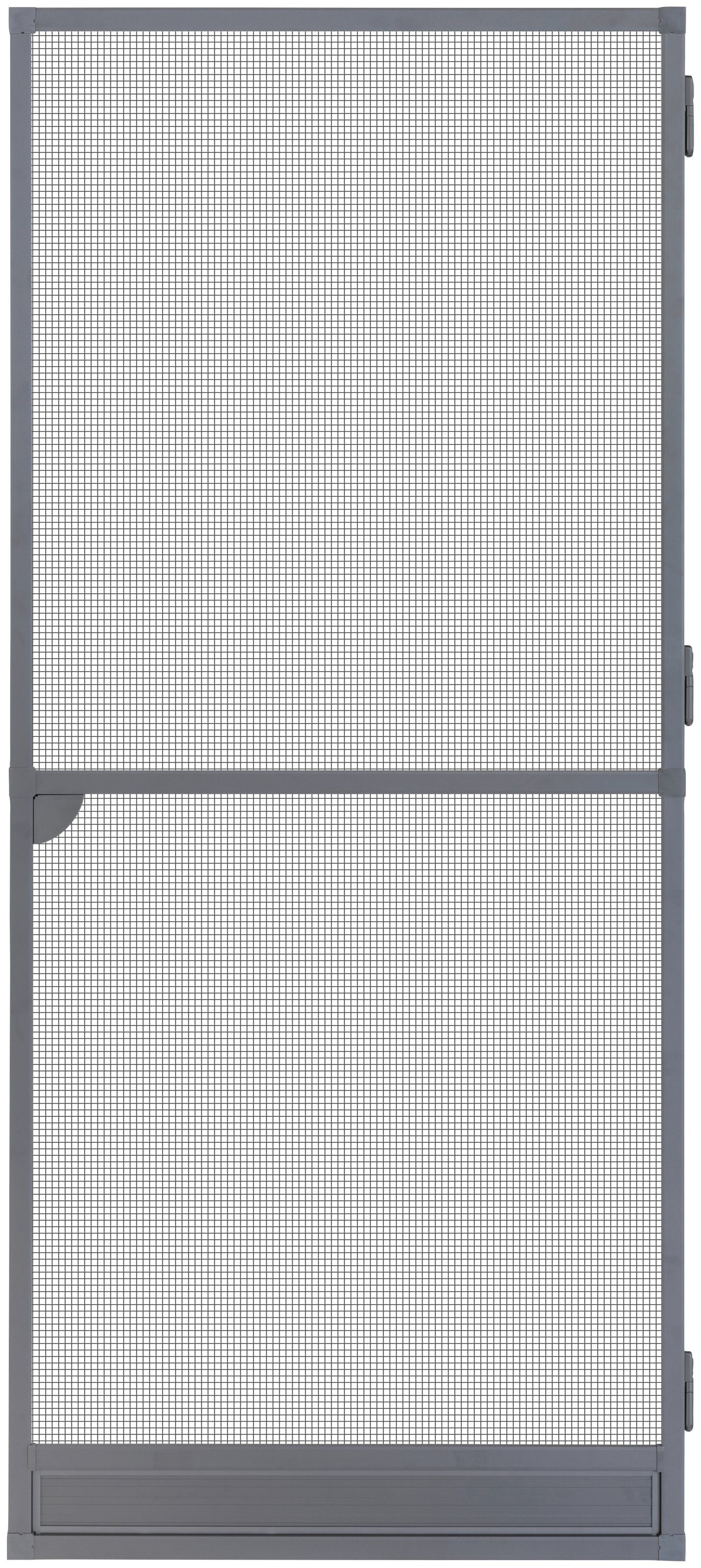 SCHELLENBERG Insektenschutz-Tür Premium, Fliegengittertür, 100 x 215 cm,  anthrazit