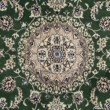 Orientteppich Perser - Nain - Royal - 180 x 115 cm - dunkelgrün, morgenland, rechteckig, Höhe: 10 mm, Wohnzimmer, Handgeknüpft, Einzelstück mit Zertifikat